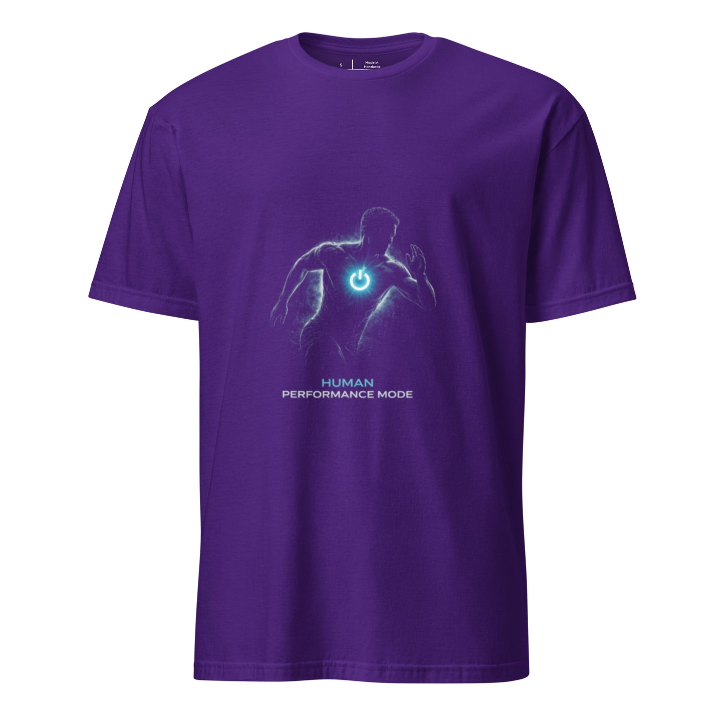 Human Performance Mode - Short-Sleeve Unisex T-Shirt - Graphic tee - Purple - Front