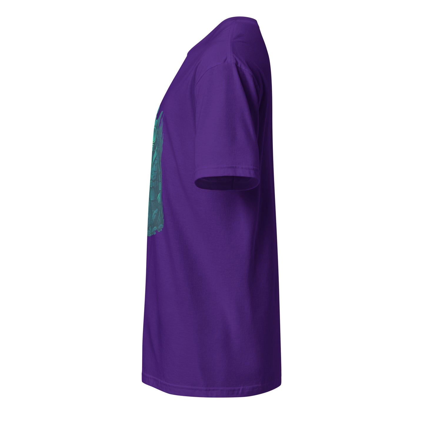 Paranormal Explorer - Supernatural Society Vibes - Short-Sleeve Unisex T-Shirt - Graphic Tee - Purple - Left side