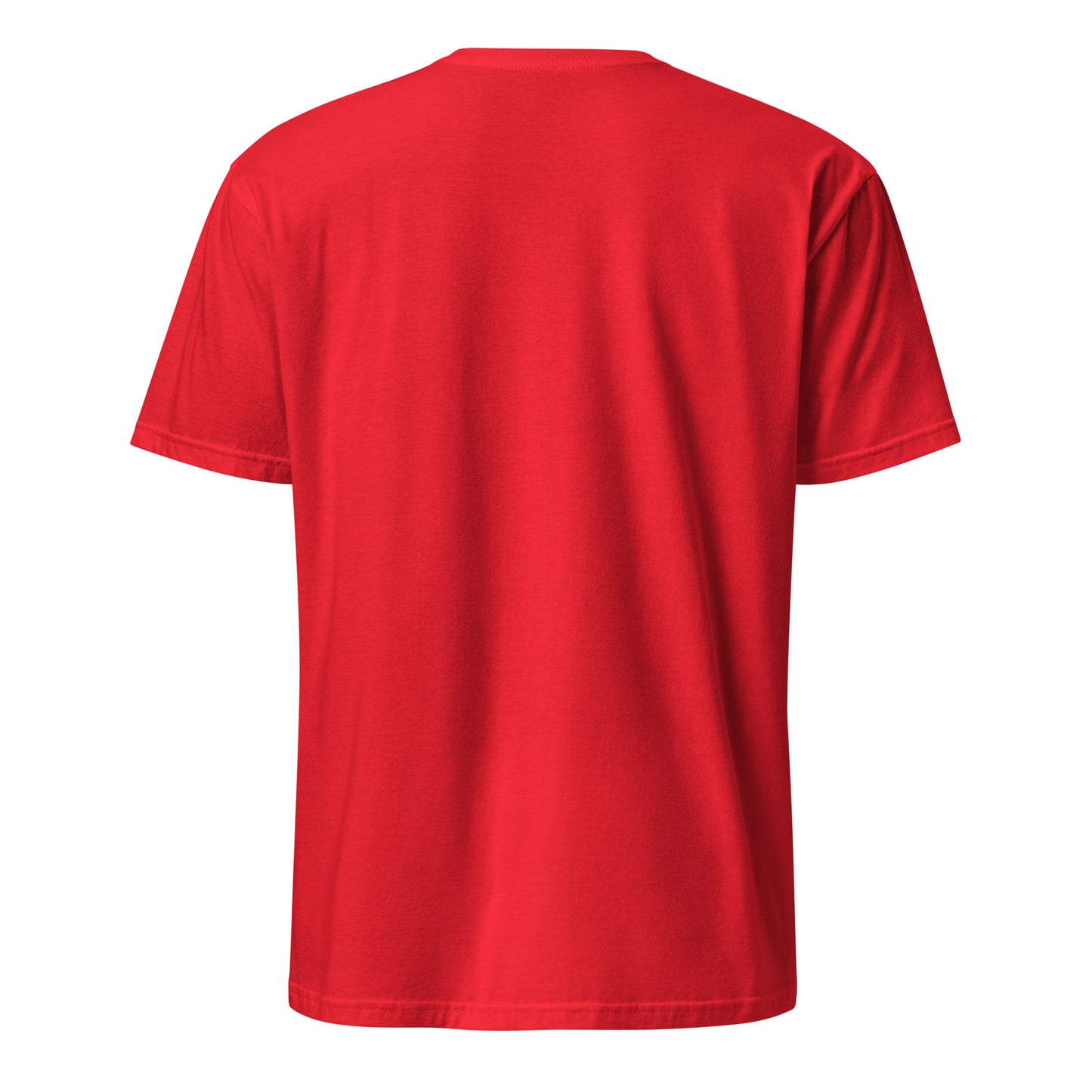 Winged Skull - Winged Voltage - Short-Sleeve Unisex T-Shirt - Graphic Tee - Red - Back