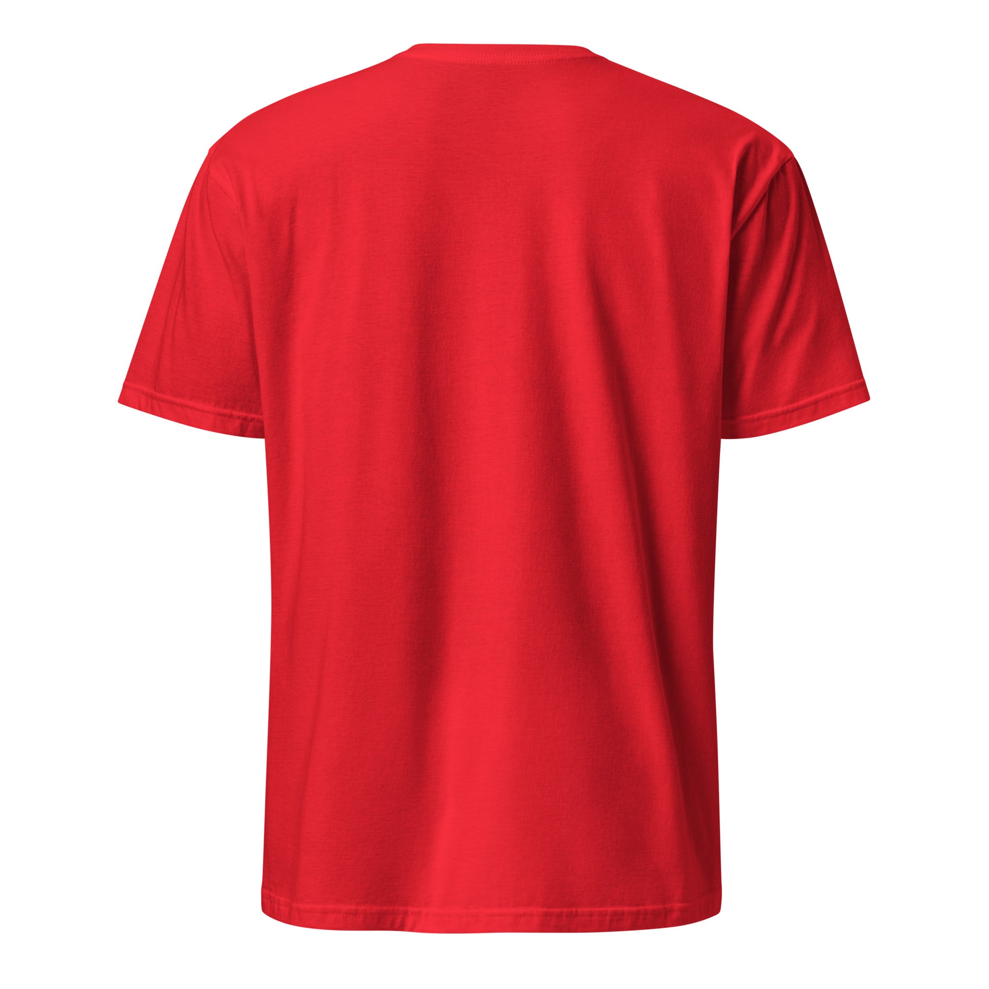 Winged Skull - Winged Voltage - Short-Sleeve Unisex T-Shirt - Graphic Tee - Red - Back