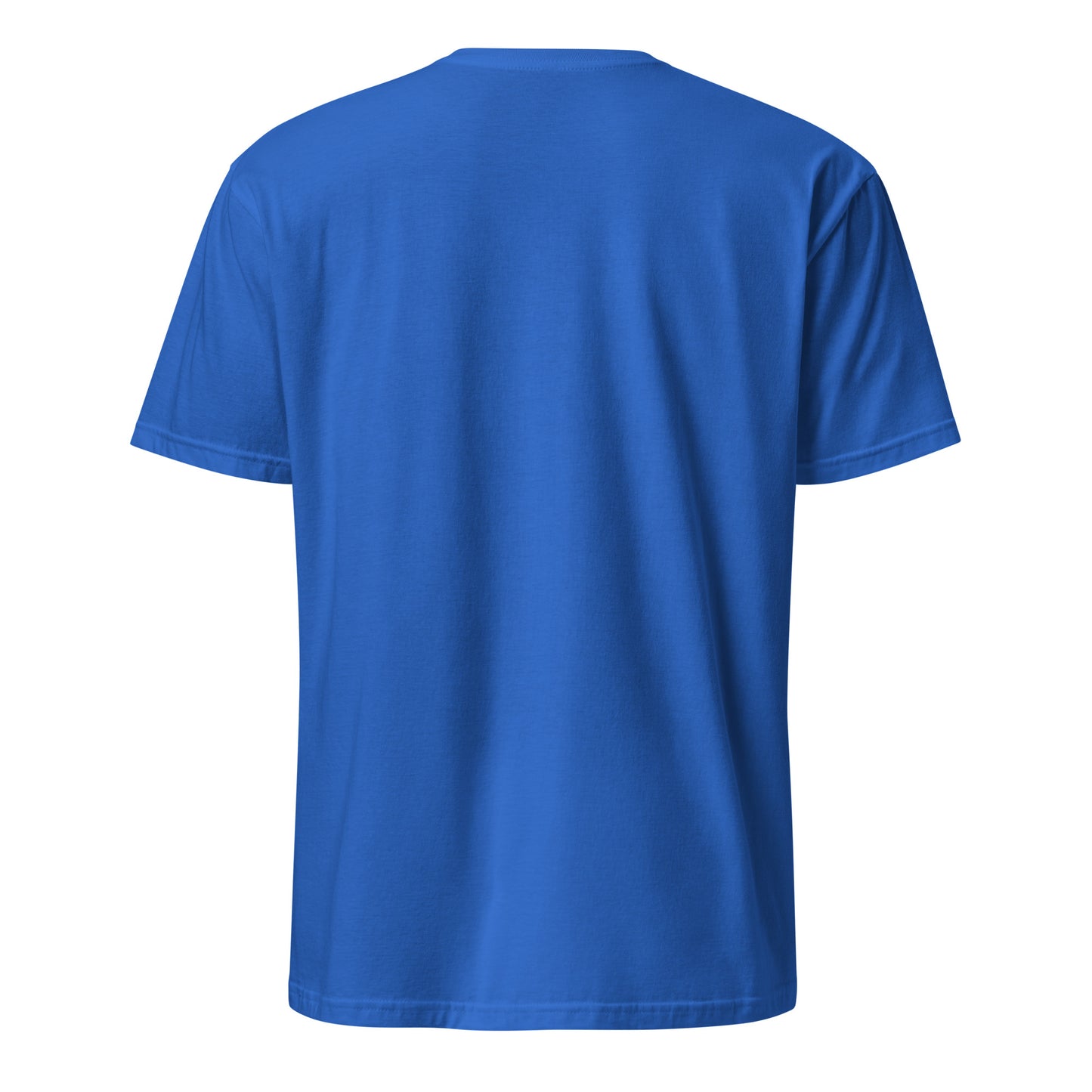 Winged Skull - Winged Voltage - Short-Sleeve Unisex T-Shirt - Graphic Tee - Royal Blue - Back