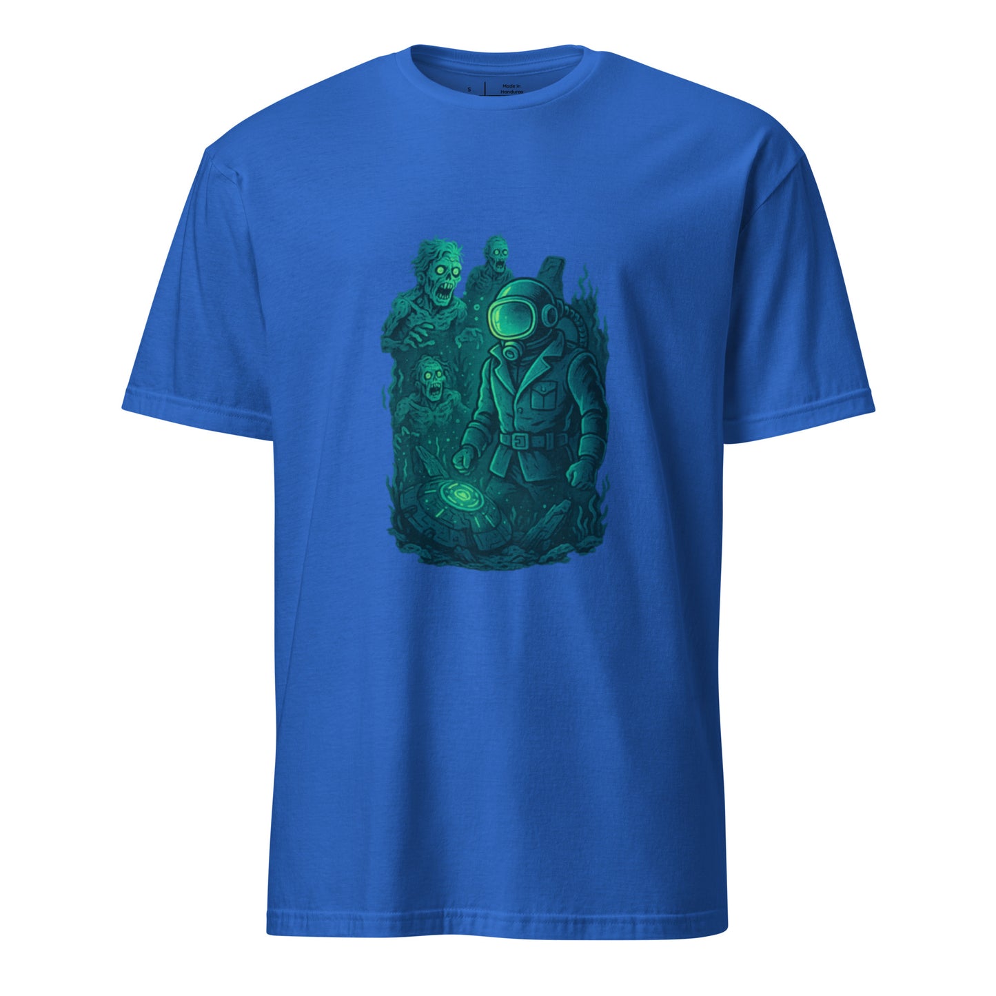Paranormal Explorer - Supernatural Society Vibes - Short-Sleeve Unisex T-Shirt - Graphic Tee - Royal Blue - Front