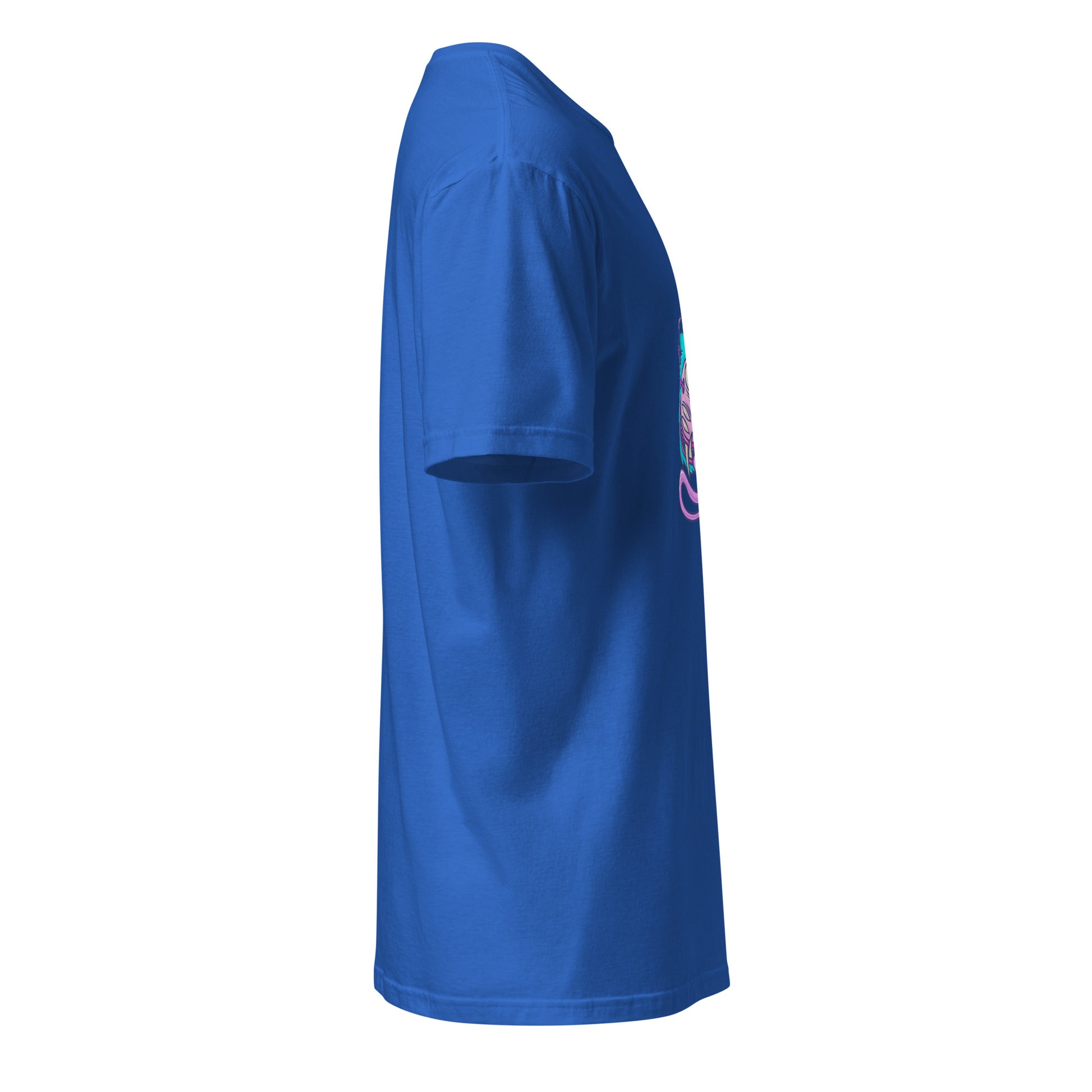 Monsta 2 - Urban Monsta Collection - Short-Sleeve Unisex T-Shirt - Graphic Tee - Royal Blue - Right side