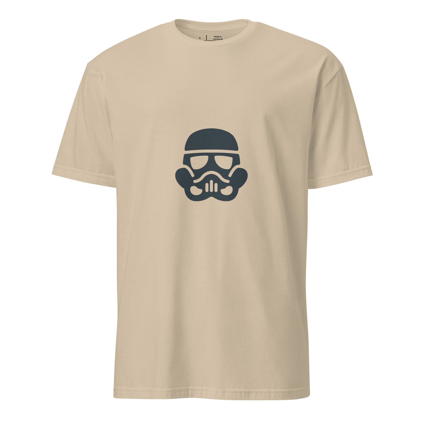Trooper - Minimalist Galactic Grunt - Short-Sleeve Unisex T-Shirt - Graphic Tee - Sand - Front
