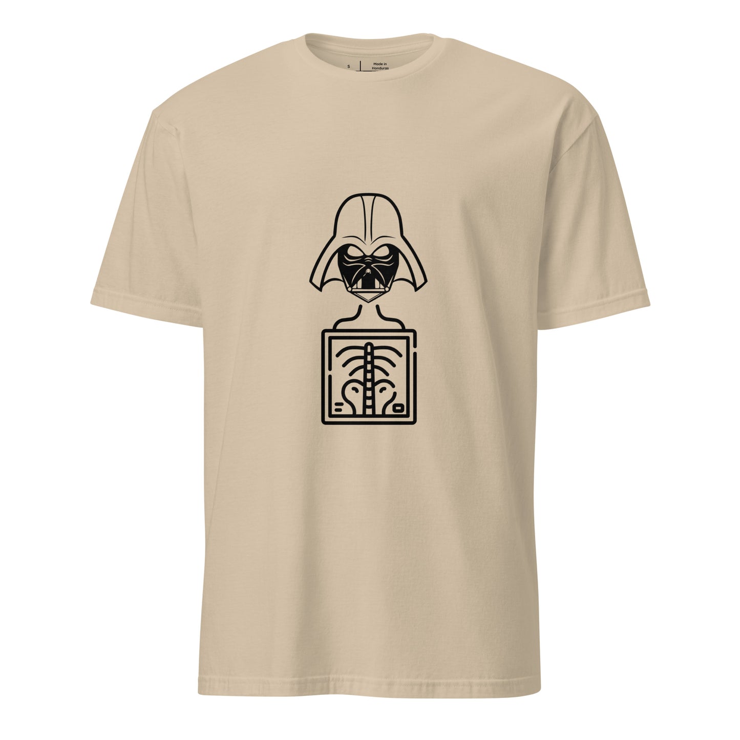Darth X - The Dark Side Exposed - Short-Sleeve Unisex T-Shirt - Graphic Tee - Sand - Front