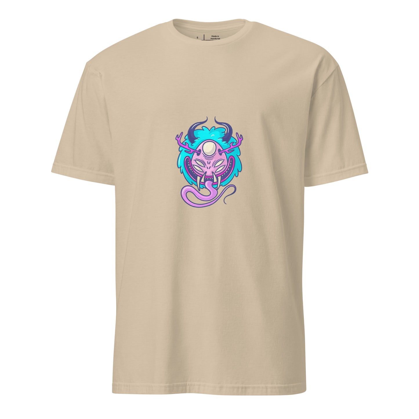 Monsta 2 - Urban Monsta Collection - Short-Sleeve Unisex T-Shirt - Graphic Tee - Sand - Front