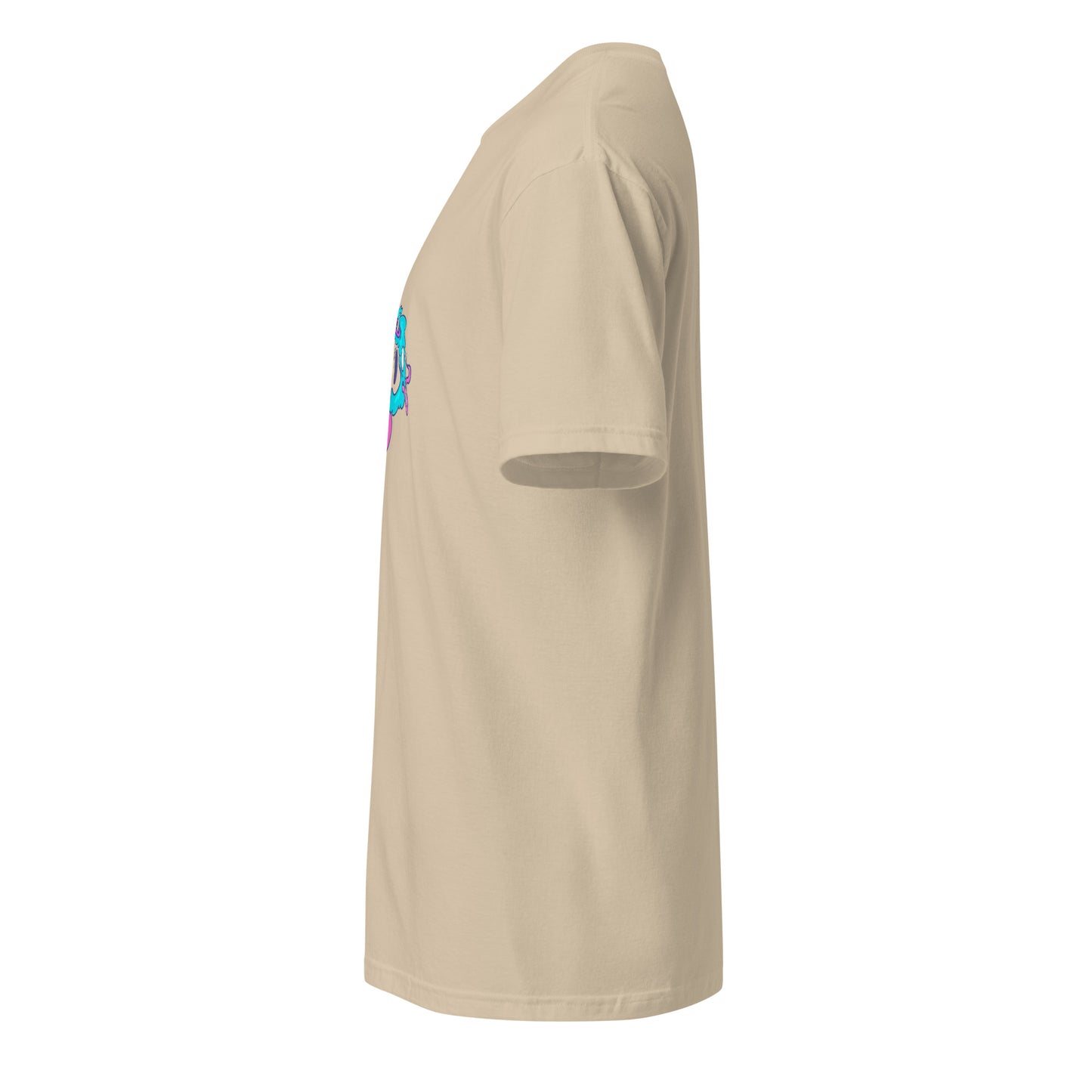 Monsta 1 - Monsta Collection - Short-Sleeve Unisex T-Shirt - Graphic Tee - Sand - Left side