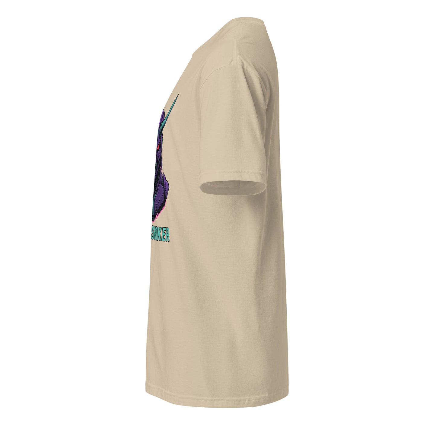 Mecha - Humanoid Mech - Short-Sleeve Unisex T-Shirt - Graphic Tee - Sand - Left side