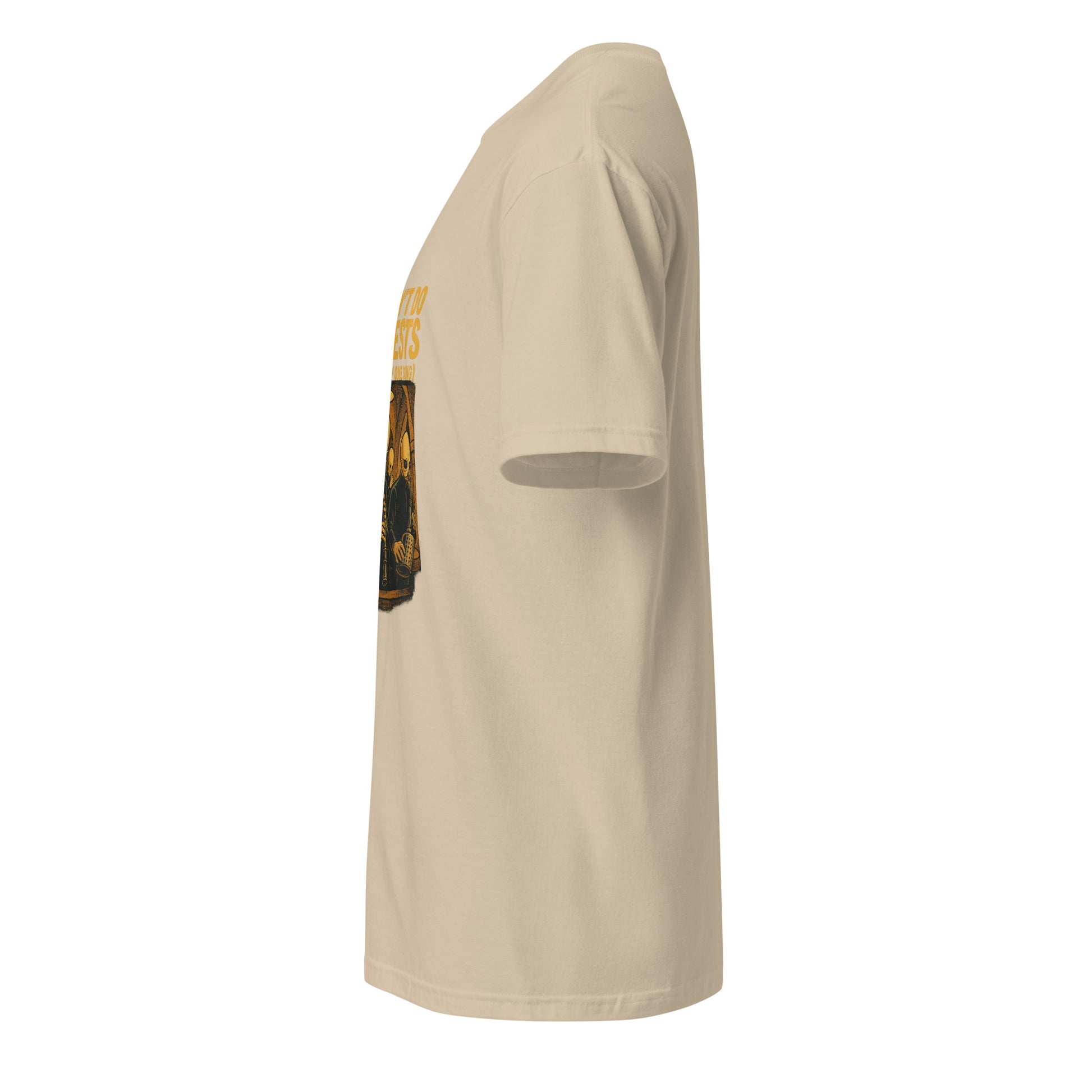We Don't Do Requests - Cantina Band - Charcoal - Short-Sleeve Unisex T-Shirt - Graphic Tee - Sand - Left side
