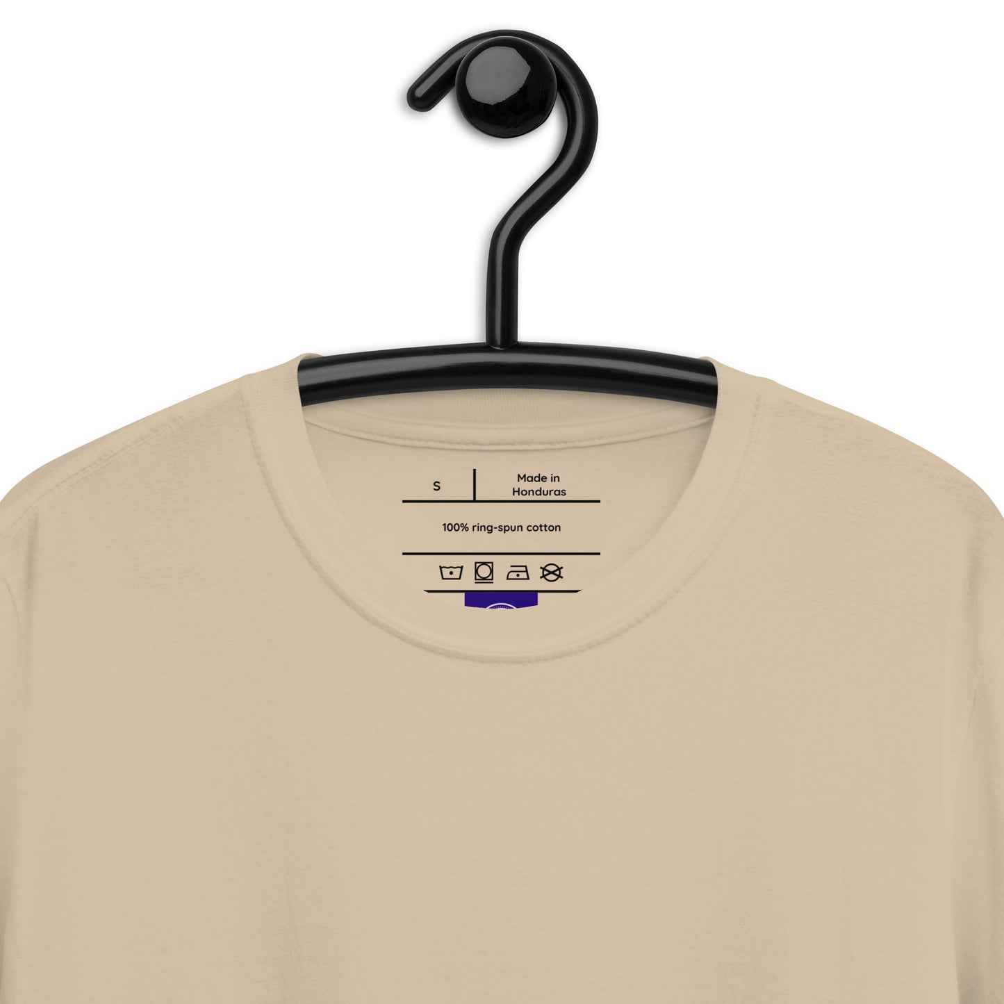 Sunrise - Above The Clouds - Short-Sleeve Unisex T-Shirt - Graphic Tee - Sand - Front neckline