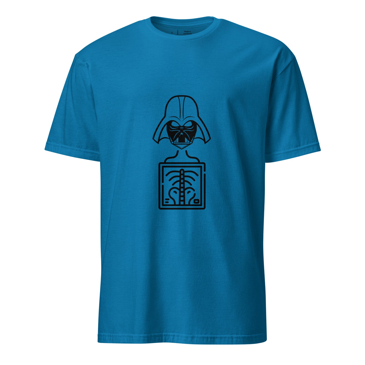 Darth X - The Dark Side Exposed - Short-Sleeve Unisex T-Shirt - Graphic Tee - Sapphire - Front