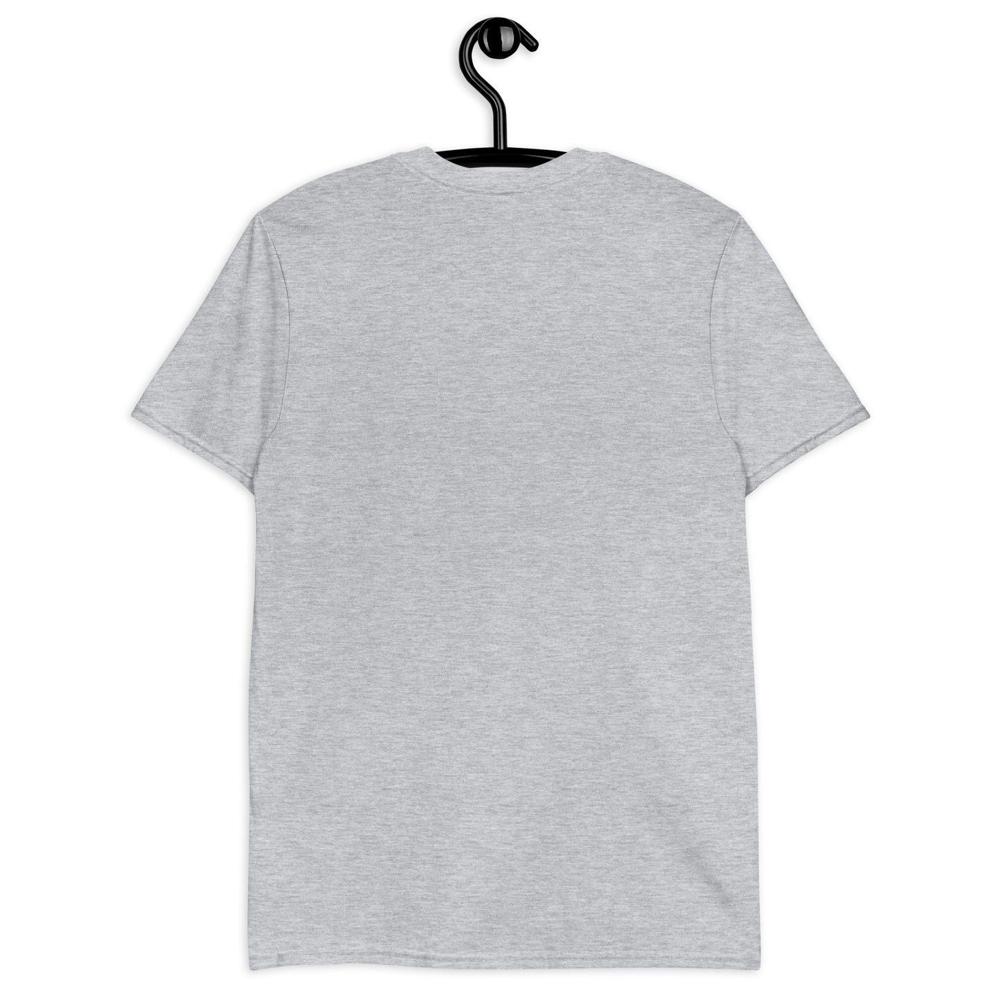 Digital Destroyer - Skeleton Bandwidth Battle - Short-Sleeve Unisex T-Shirt - Graphic Tee - Sport Grey - Back