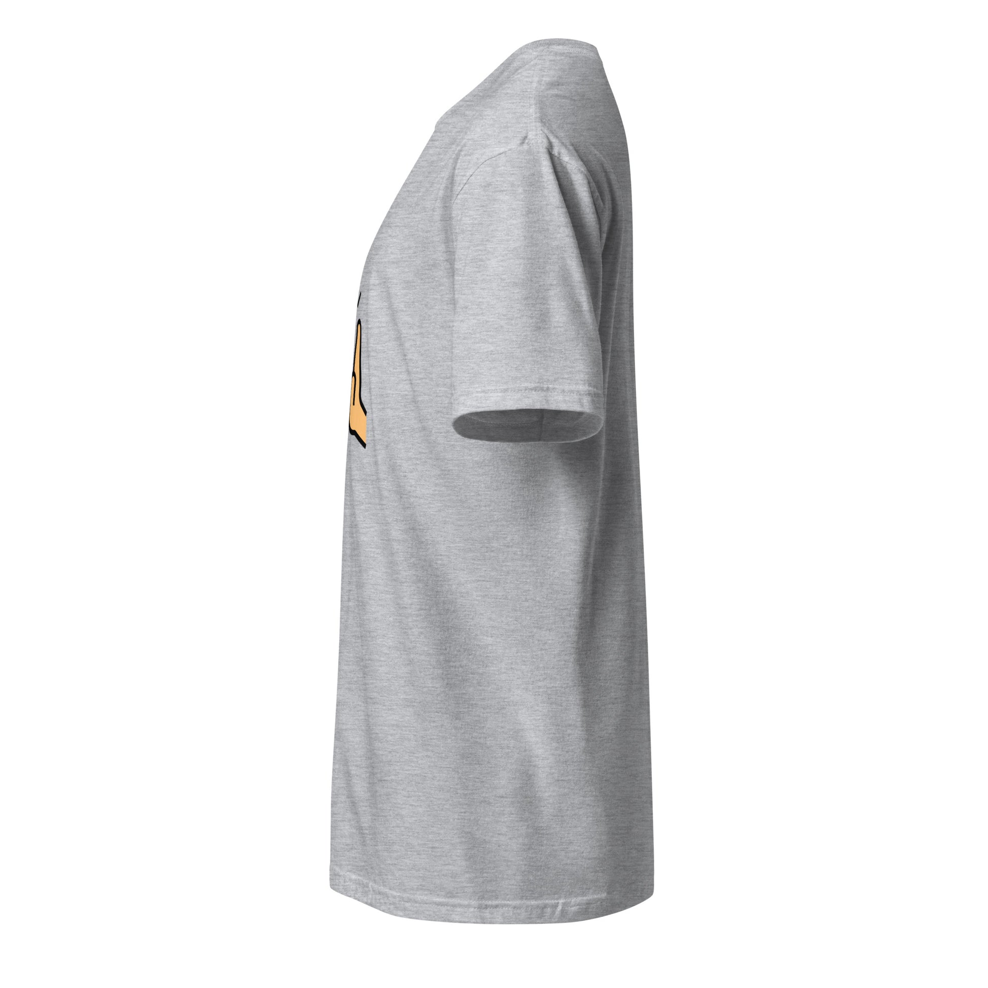 Collab - Man Meets Machine - Short-Sleeve Unisex T-Shirt - Graphic Tee - Sport Grey - Left side