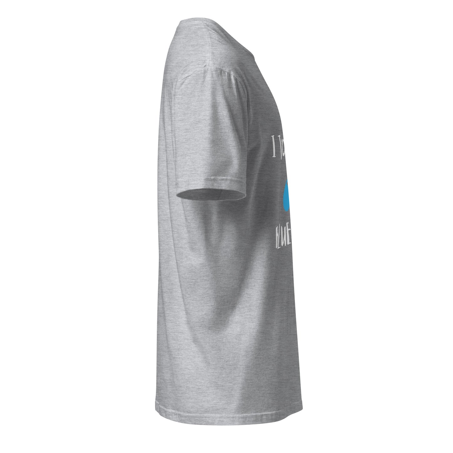 The Blue Pill - Sci-Fi Tribute - Short-Sleeve Unisex T-Shirt - Graphic Tee - Sport Grey - Right side
