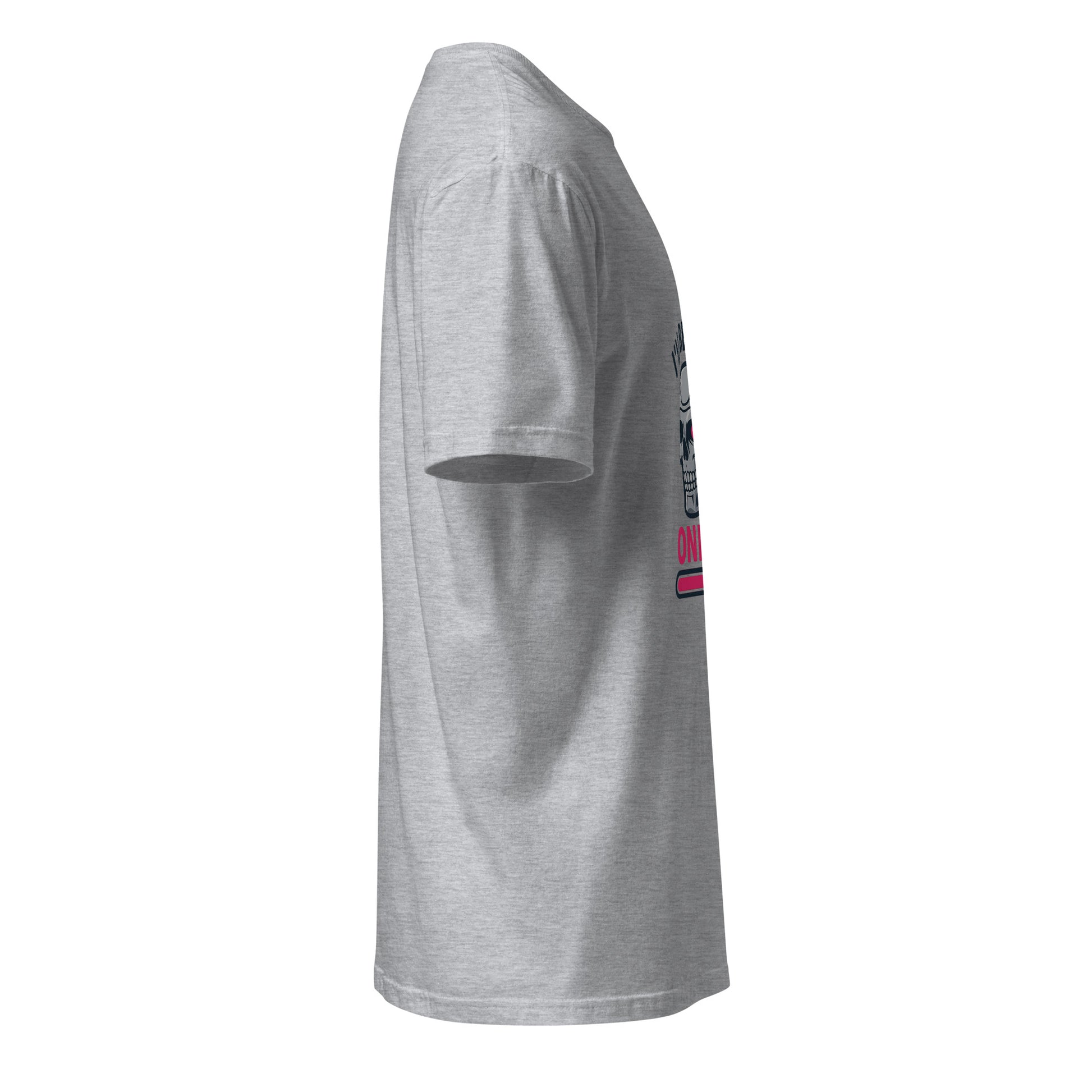 I'll Be Back - Online - Sci-Fi Parody - Short-Sleeve Unisex T-Shirt - Graphic Tee - Sport Grey - Right side