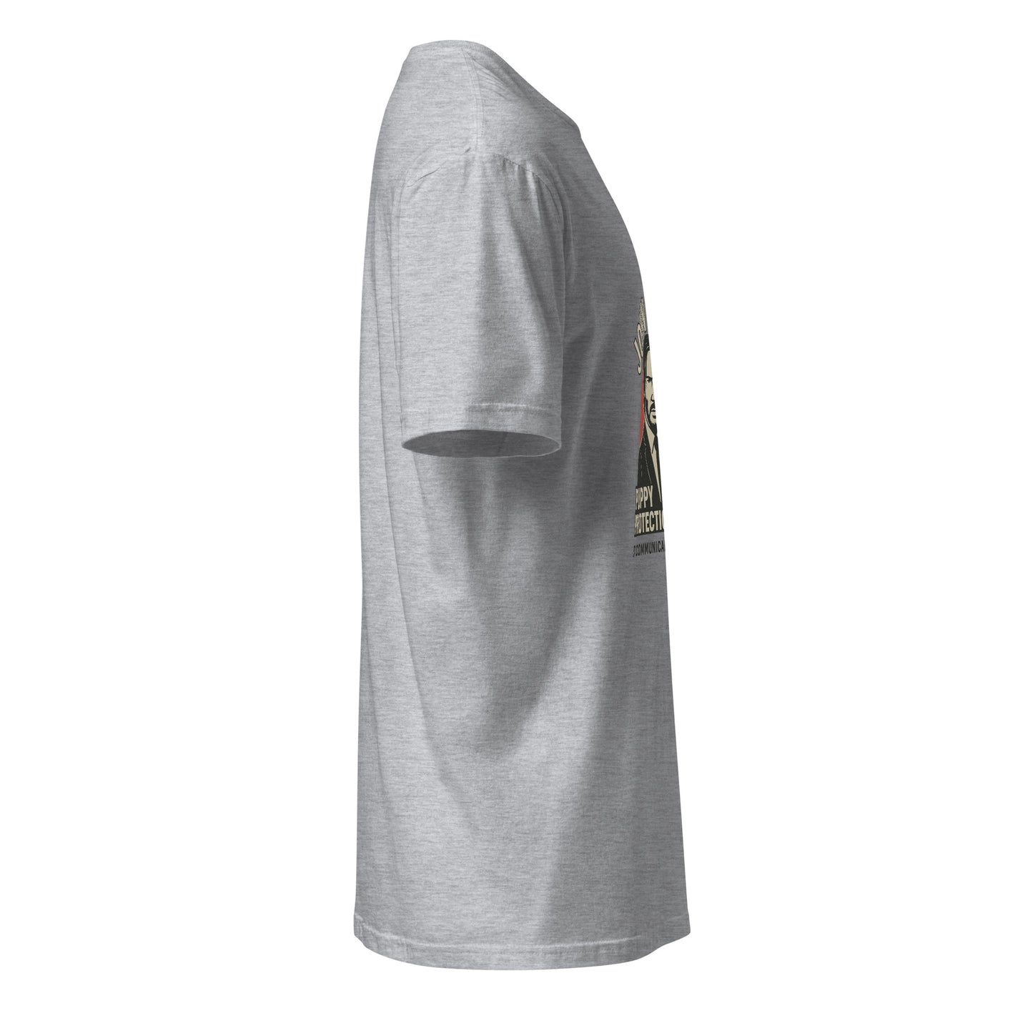 John Wick – Puppy Protection Agency - Film Fan - Short-Sleeve Unisex T-Shirt - Graphic Tee - Sport Grey - Right side