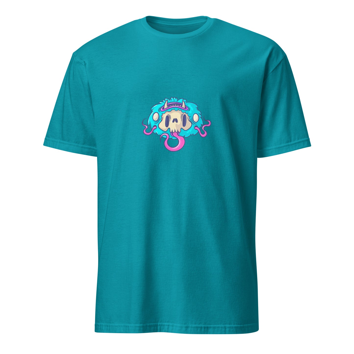 Monsta 1 - Monsta Collection - Short-Sleeve Unisex T-Shirt - Graphic Tee - Tropical Blue - Front