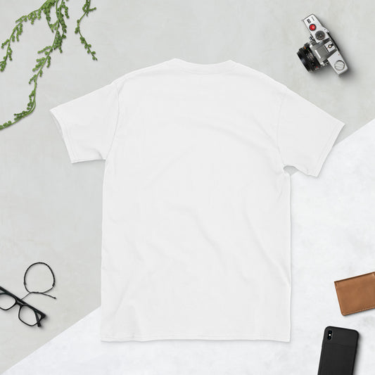 I Am Just An Extra - Cinematic Vibes - Short-Sleeve Unisex T-Shirt - Graphic Tee - White - Back