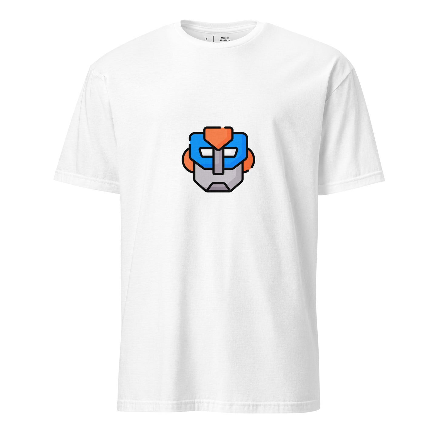 Defender - The Guardian Bot - Short-Sleeve Unisex T-Shirt - Graphic Tee - White - Front
