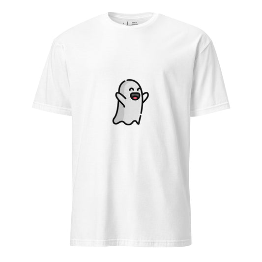 Spooky 2 - The Friendly Floater - Short-Sleeve Unisex T-Shirt - Graphic Tee - White - Front