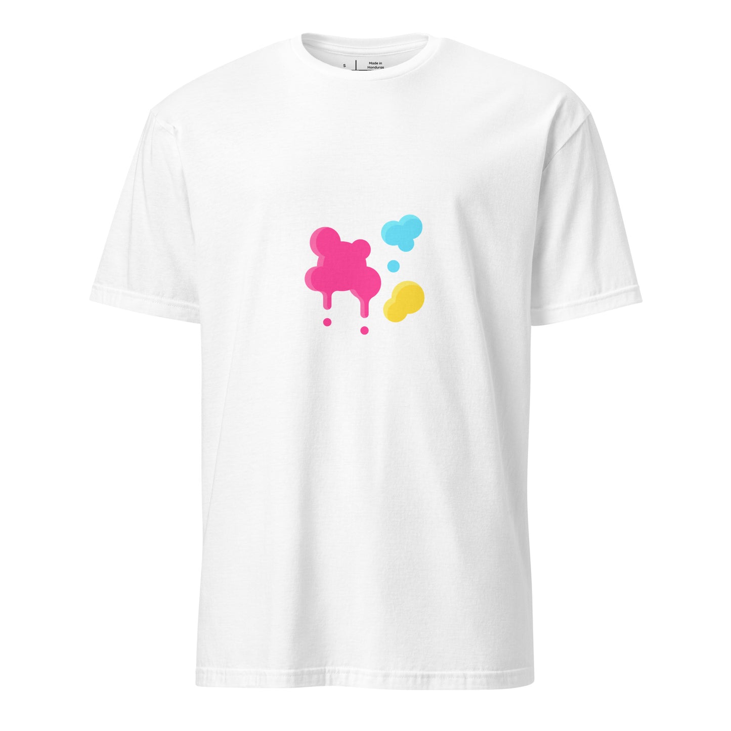 Splat - Urban Paint Splash - Short-Sleeve Unisex T-Shirt - Graphic Tee - White - Front