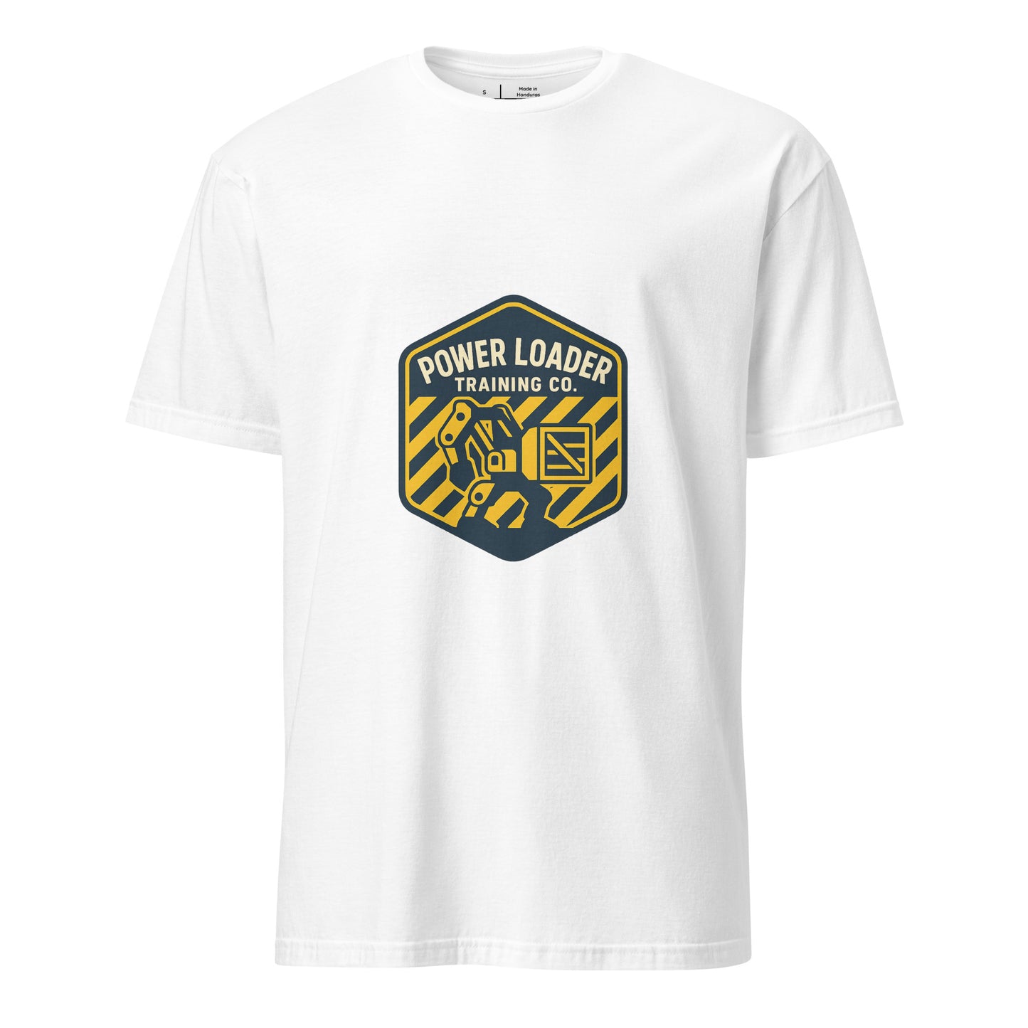 Power Loading.co - Sci-fi Nostalgia - Short-Sleeve Unisex T-Shirt - Graphic Tee - White - Front
