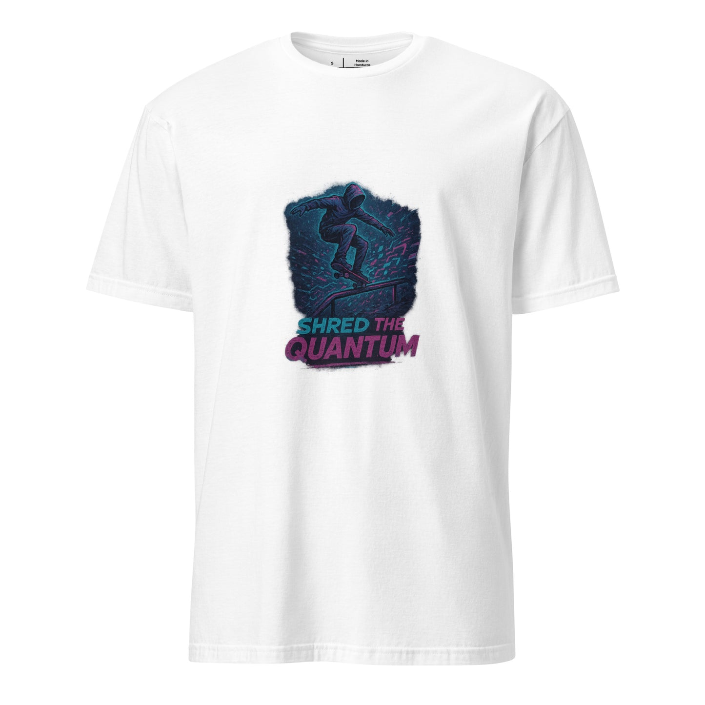 Quantum Shredder - Gleam The Cube - Short-Sleeve Unisex T-Shirt - Graphic Tee - White - Front