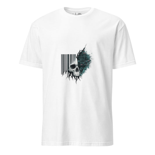 Unprogrammable – Individuality - Short-Sleeve Unisex T-Shirt - Graphic Tee - White - Front
