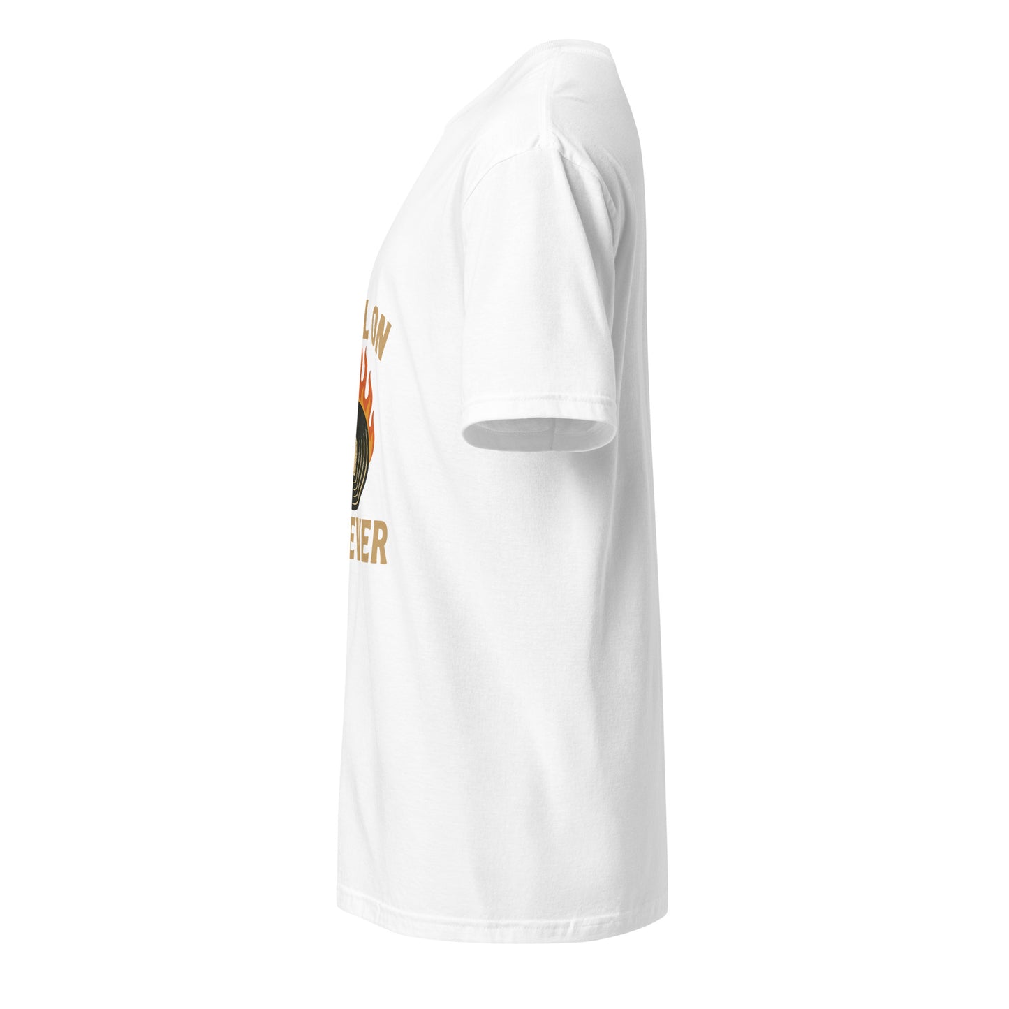 Vinyl On Forever - Timeless Sound - Short-Sleeve Unisex T-Shirt - Graphic Tee - White - Left side