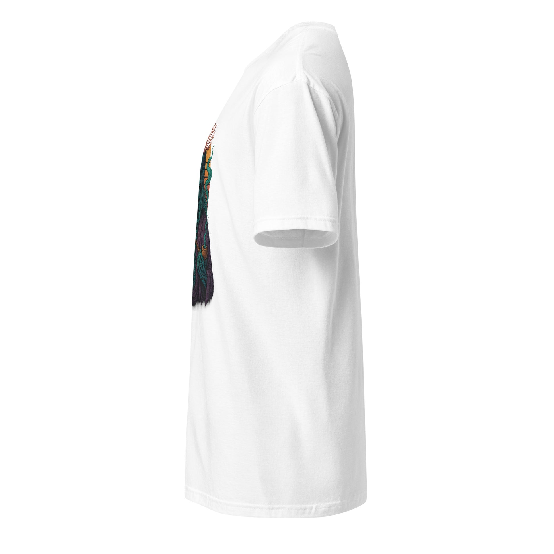 Peaceful Ancient - Timeless Calm - Short-Sleeve Unisex T-Shirt - Graphic Tee - White - Left side