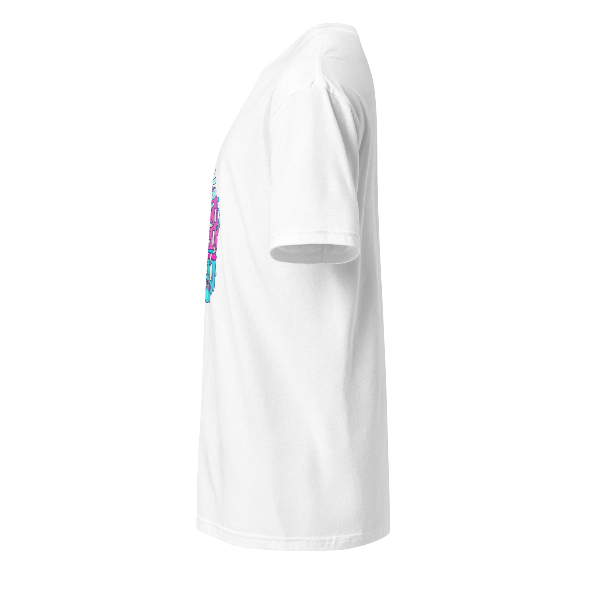 Monsta 6 - Monsta Collection - Short-Sleeve Unisex T-Shirt - Graphic Tee - White - Left side