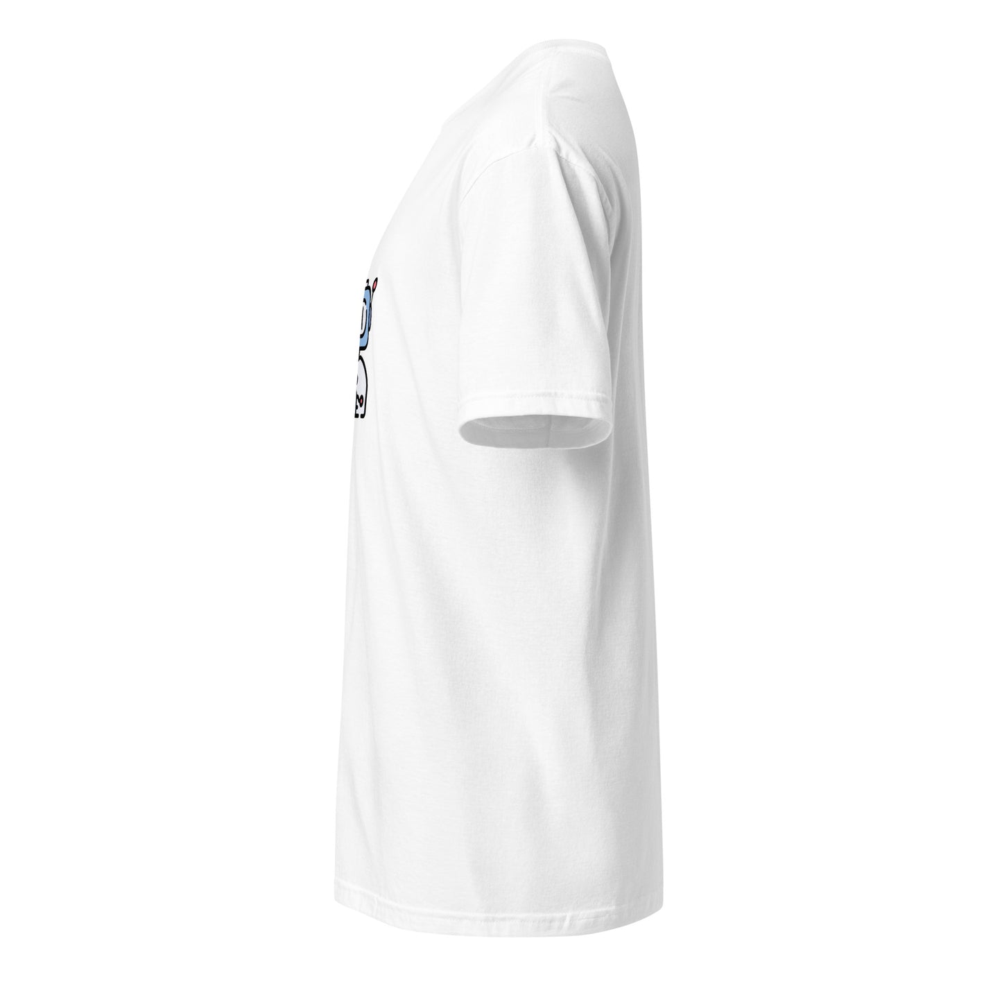 A.I - Retro AI Bot - Short-Sleeve Unisex T-Shirt - Graphic Tee - White - Left side