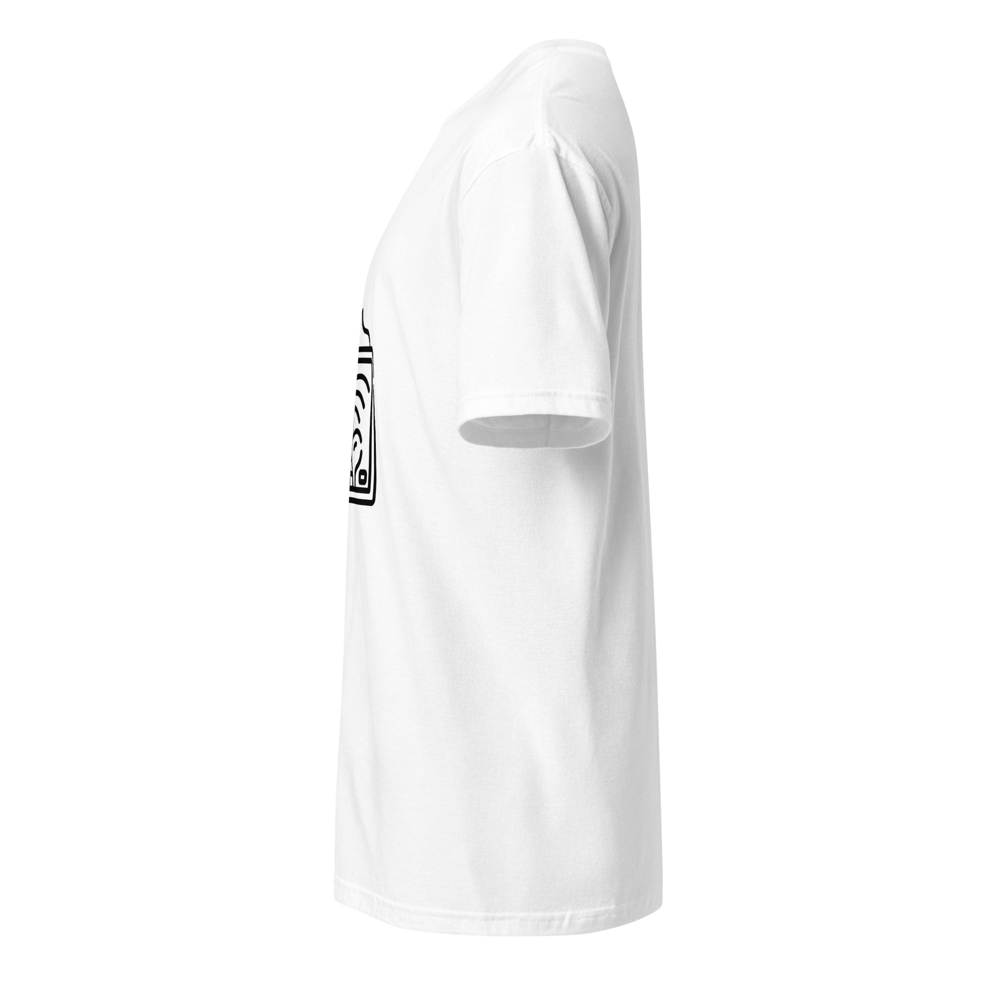 X-Ray - Line-Art X-Ray - Short-Sleeve Unisex T-Shirt - Graphic Tee - White - Left side