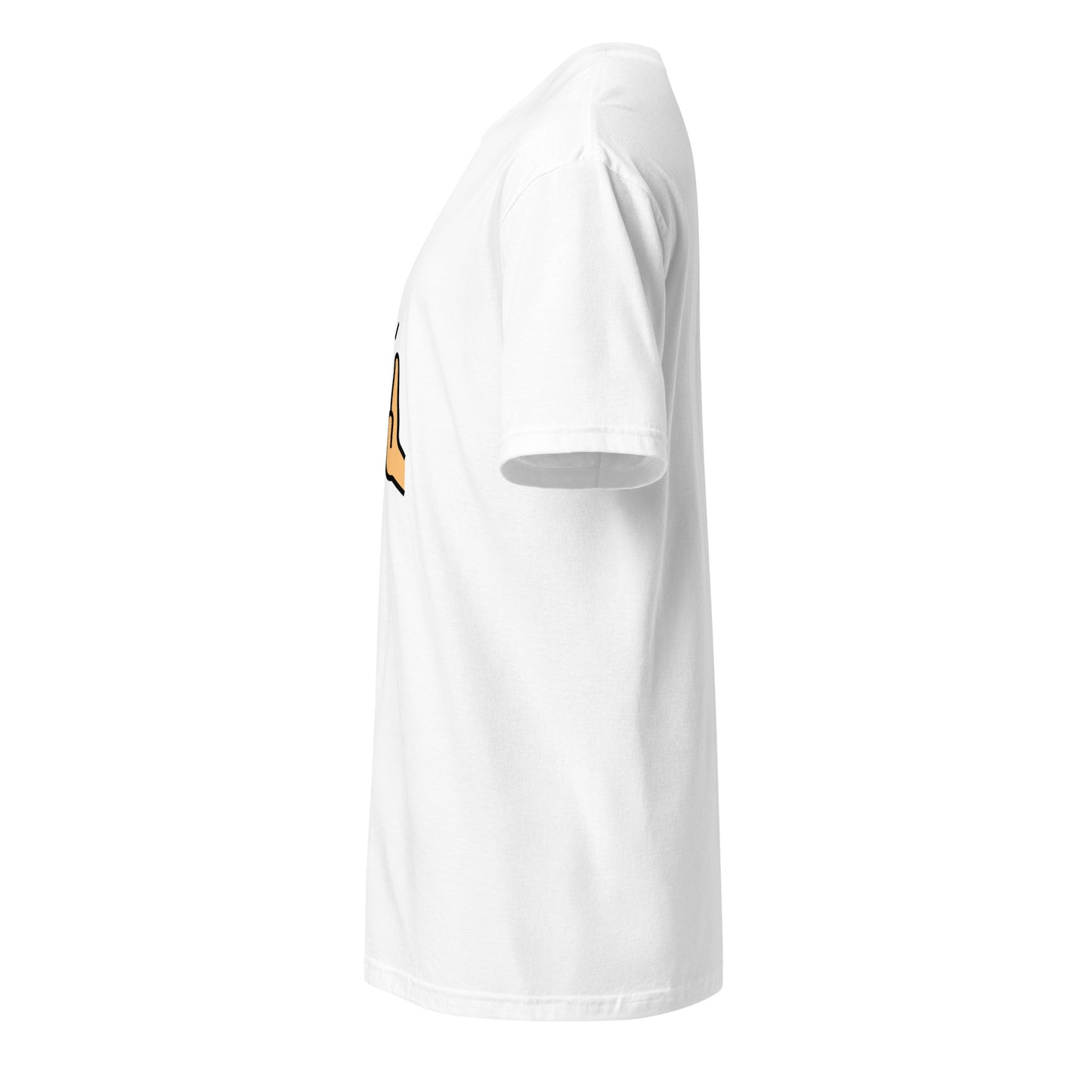 Collab - Man Meets Machine - Short-Sleeve Unisex T-Shirt - Graphic Tee - White - Left side