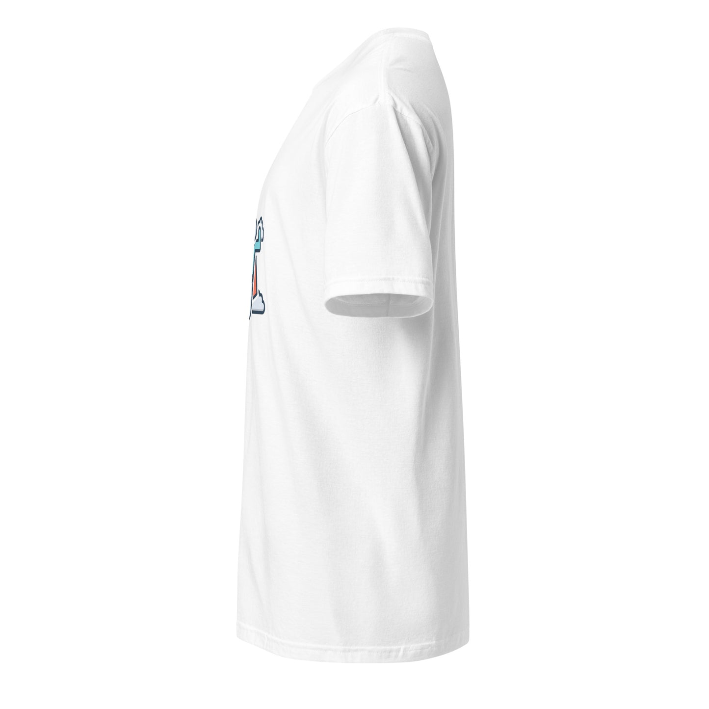 Hero - Up, Up And Away! - Short-Sleeve Unisex T-Shirt - Graphic Tee - White - Left side