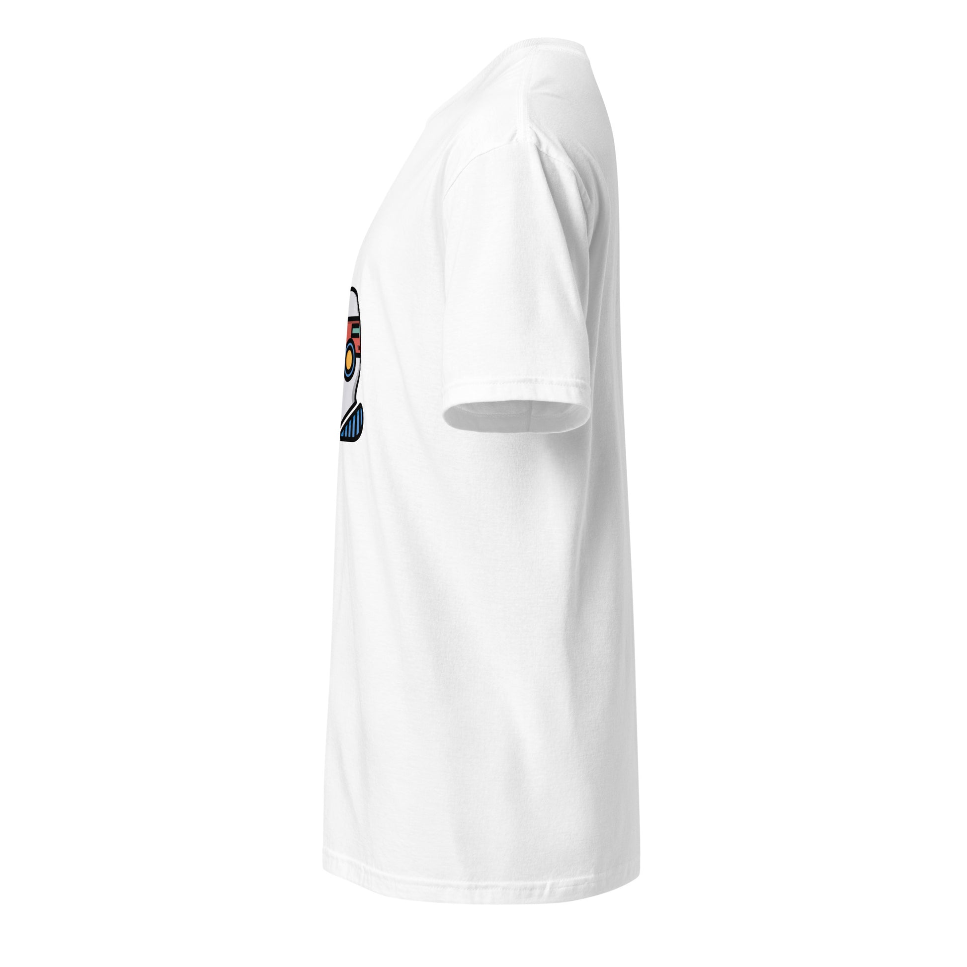 Virtual - Plug Into Another World - Short-Sleeve Unisex T-Shirt - Graphic Tee - White - Left side