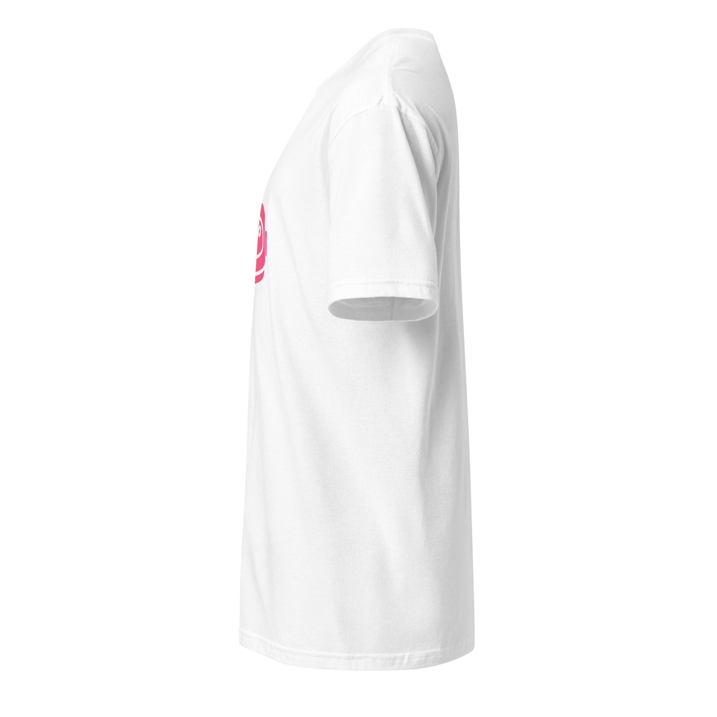 Space Helmet - Retro Explorer Edition - Short-Sleeve Unisex T-Shirt - Graphic Tee - White - Left side