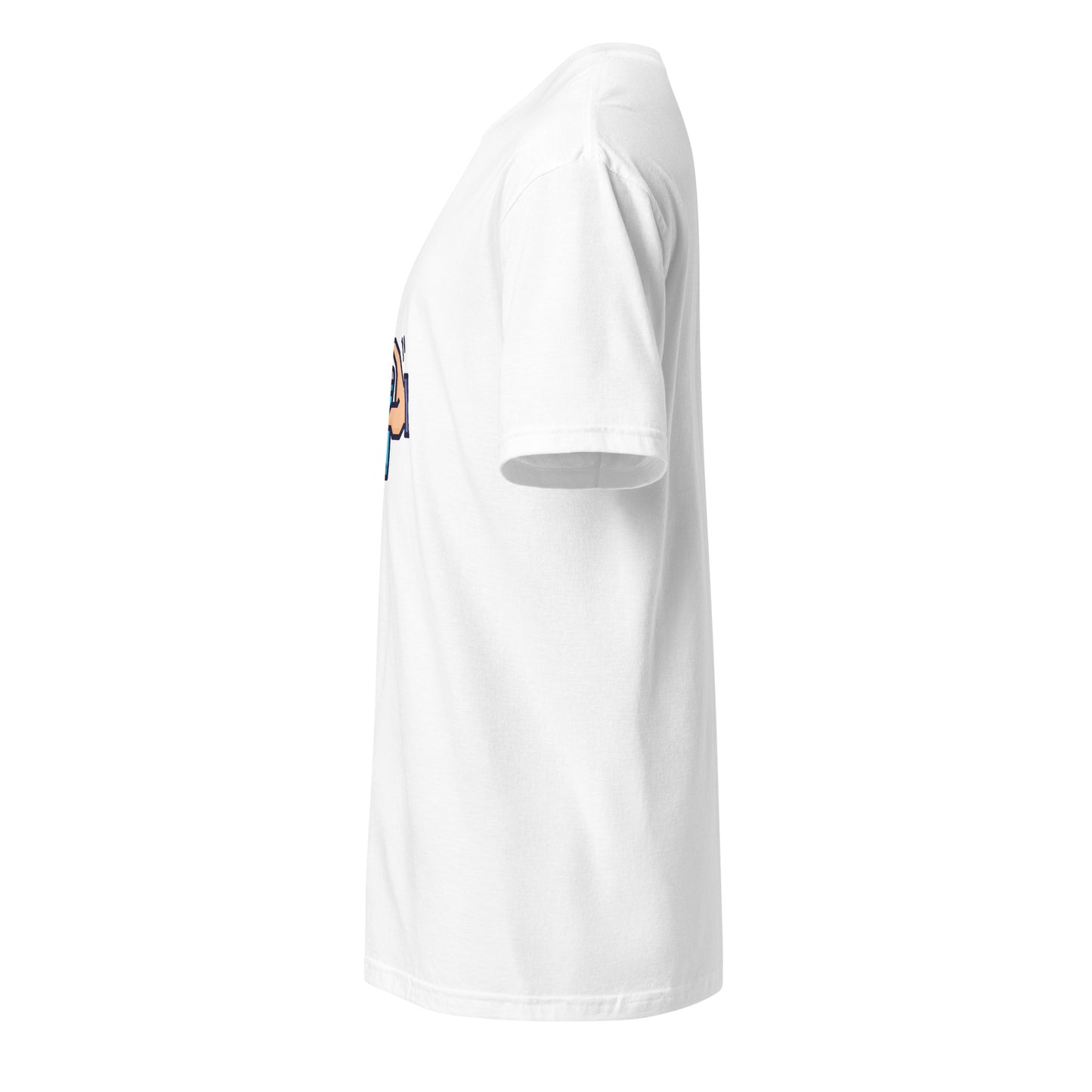 Tag Can - Graffiti Hand Style Tribute - Short-Sleeve Unisex T-Shirt - Graphic Tee - White - Left side