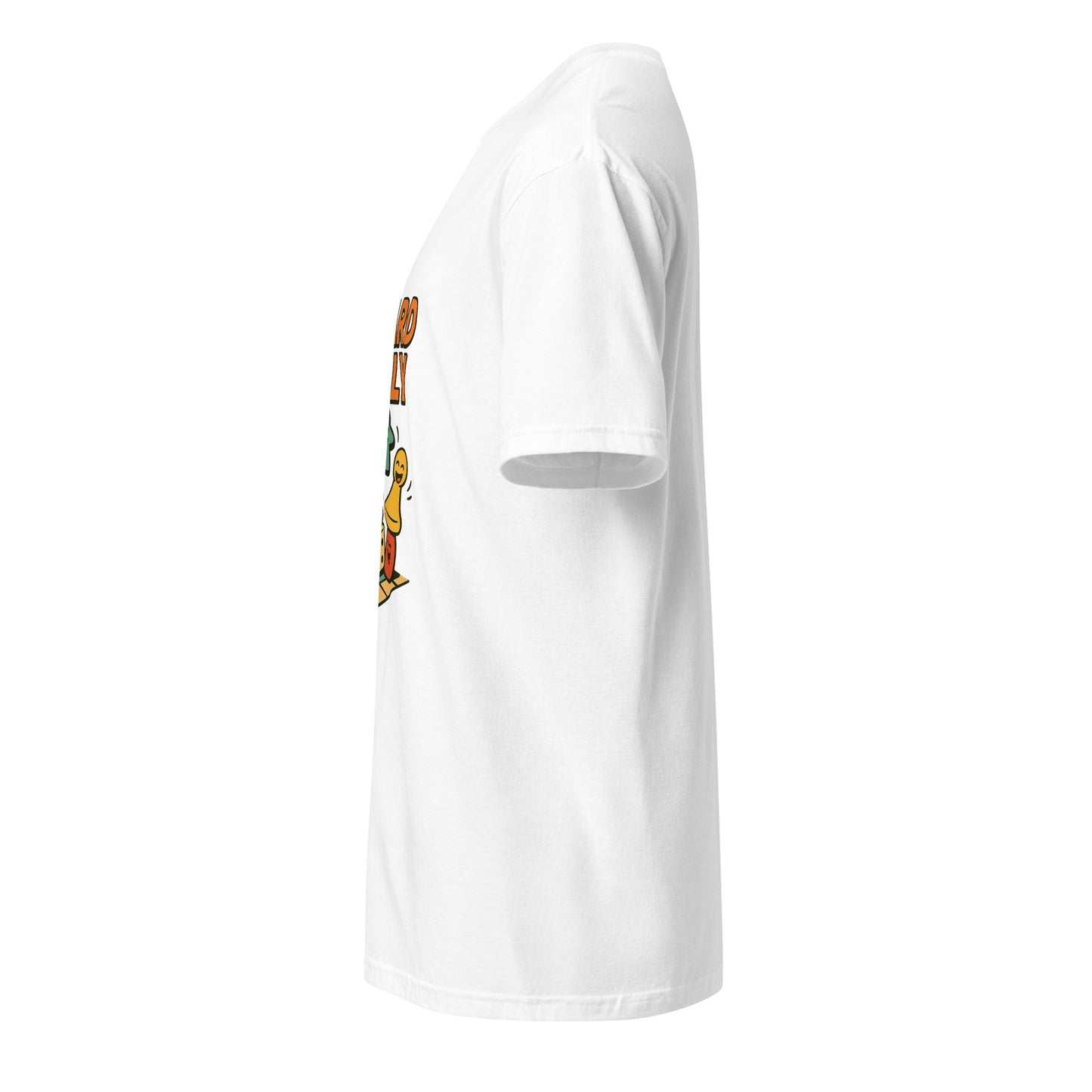 Board Silly – Ultimate Board Game - Short-Sleeve Unisex T-Shirt - Graphic Tee - White - Left side