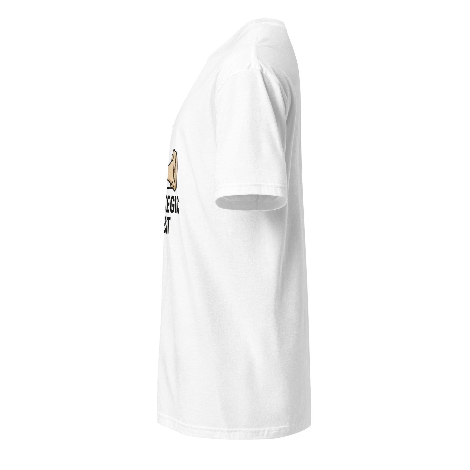 Strategic Rest – The Smart Way To Recharge - Short-Sleeve Unisex T-Shirt - Graphic Tee - White - Left side