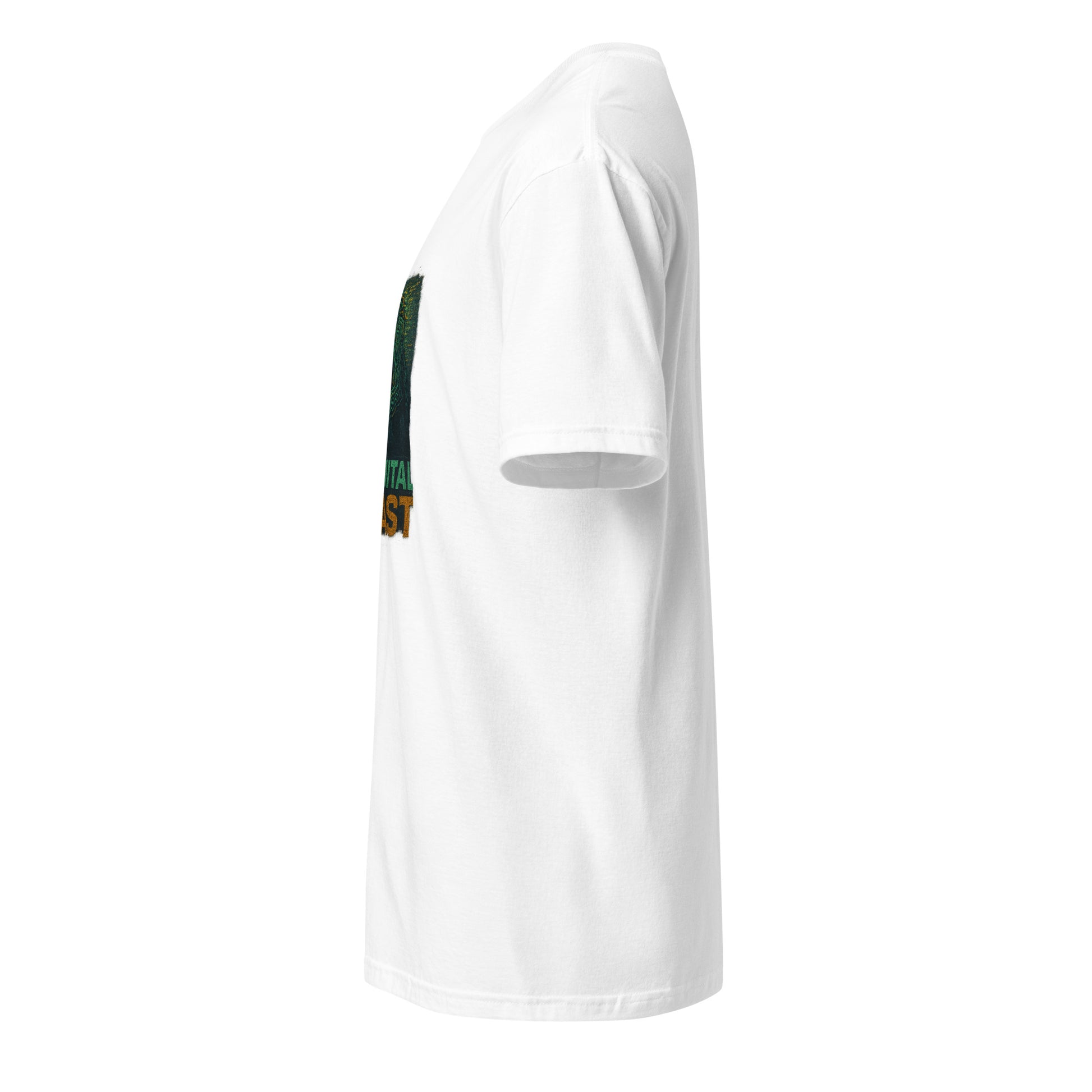 The Circuital Beast - Digital Power - Short-Sleeve Unisex T-Shirt - Graphic Tee - White - Left side