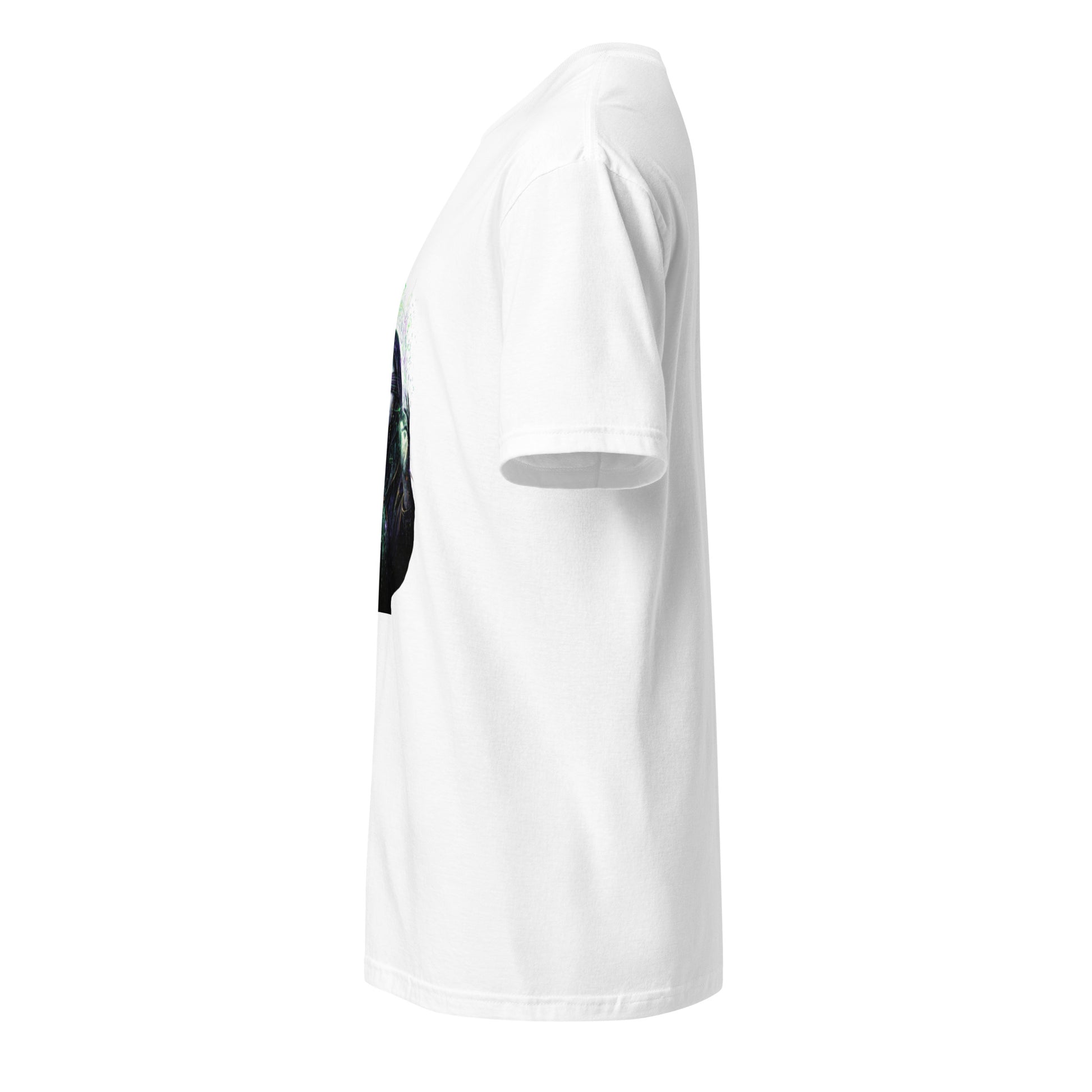 Cover Up Oracle: System Override - Short-Sleeve Unisex T-Shirt - Graphic Tee - White - Left side