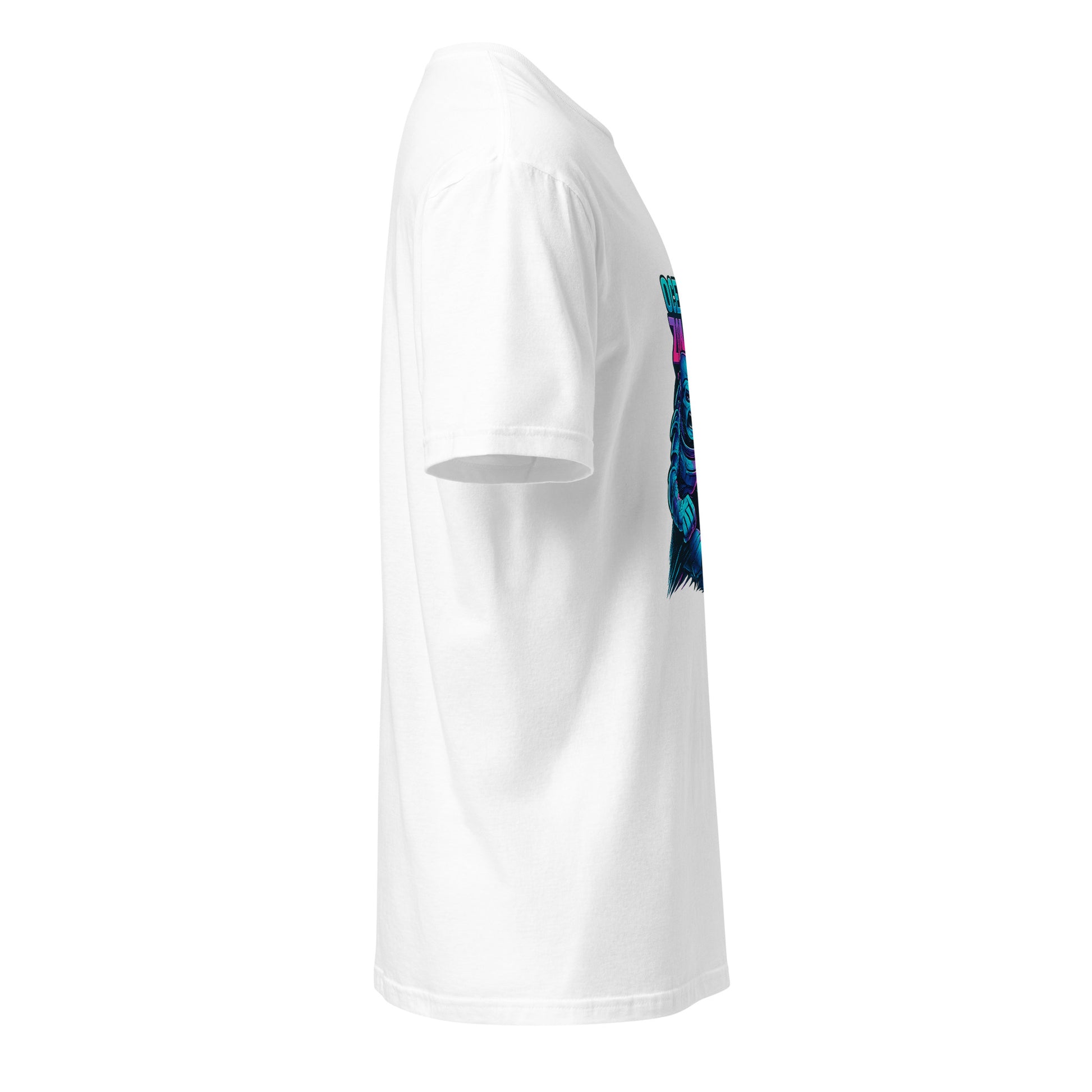 Oceanic Zombie - Deep Sea Horror - Short-Sleeve Unisex T-Shirt - Graphic Tee - White - Right side
