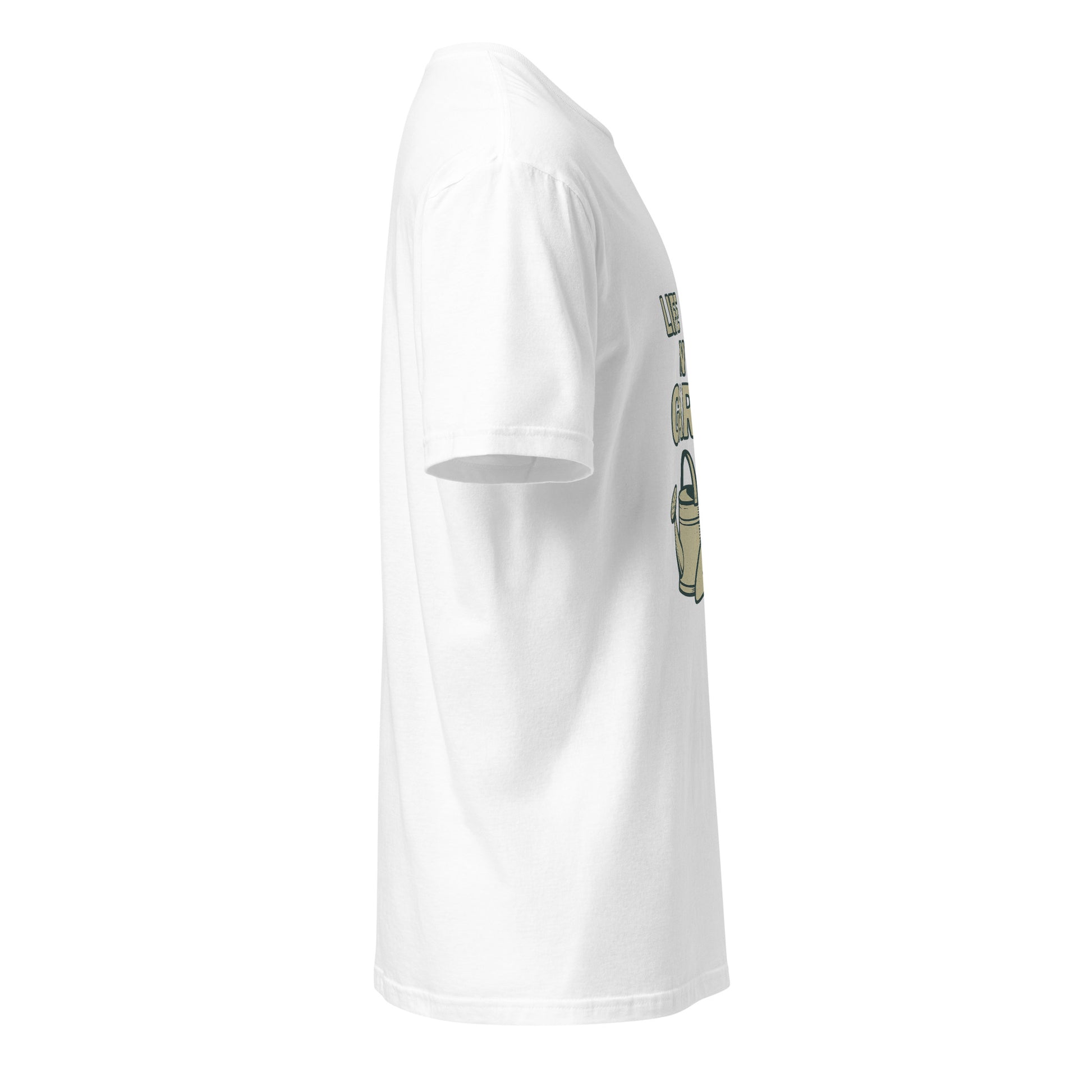 Better In The Garden - Nature Lover - Short-Sleeve Unisex T-Shirt - Graphic Tee - White - Right side