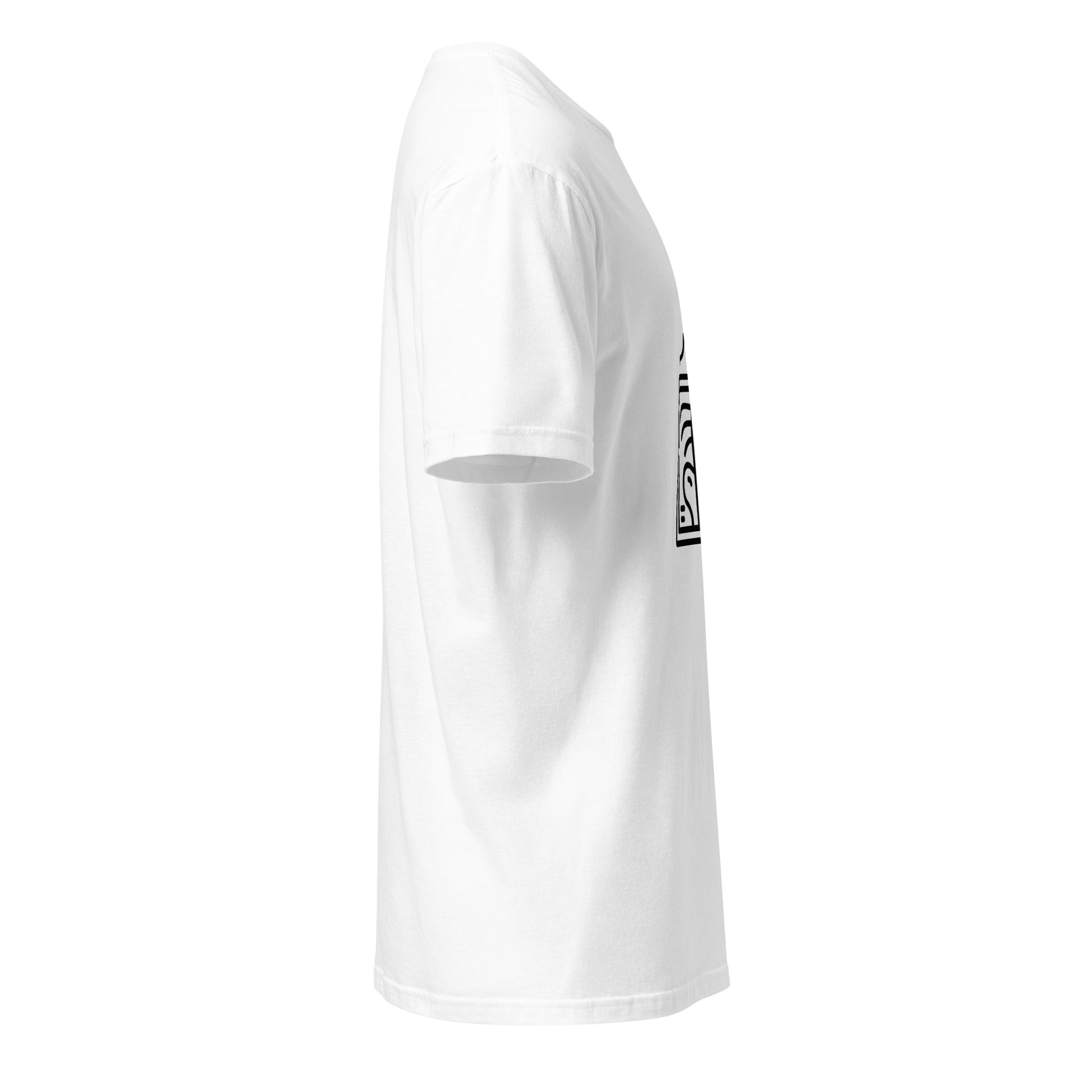 X-Ray - Line-Art X-Ray - Short-Sleeve Unisex T-Shirt - Graphic Tee - White - Right side