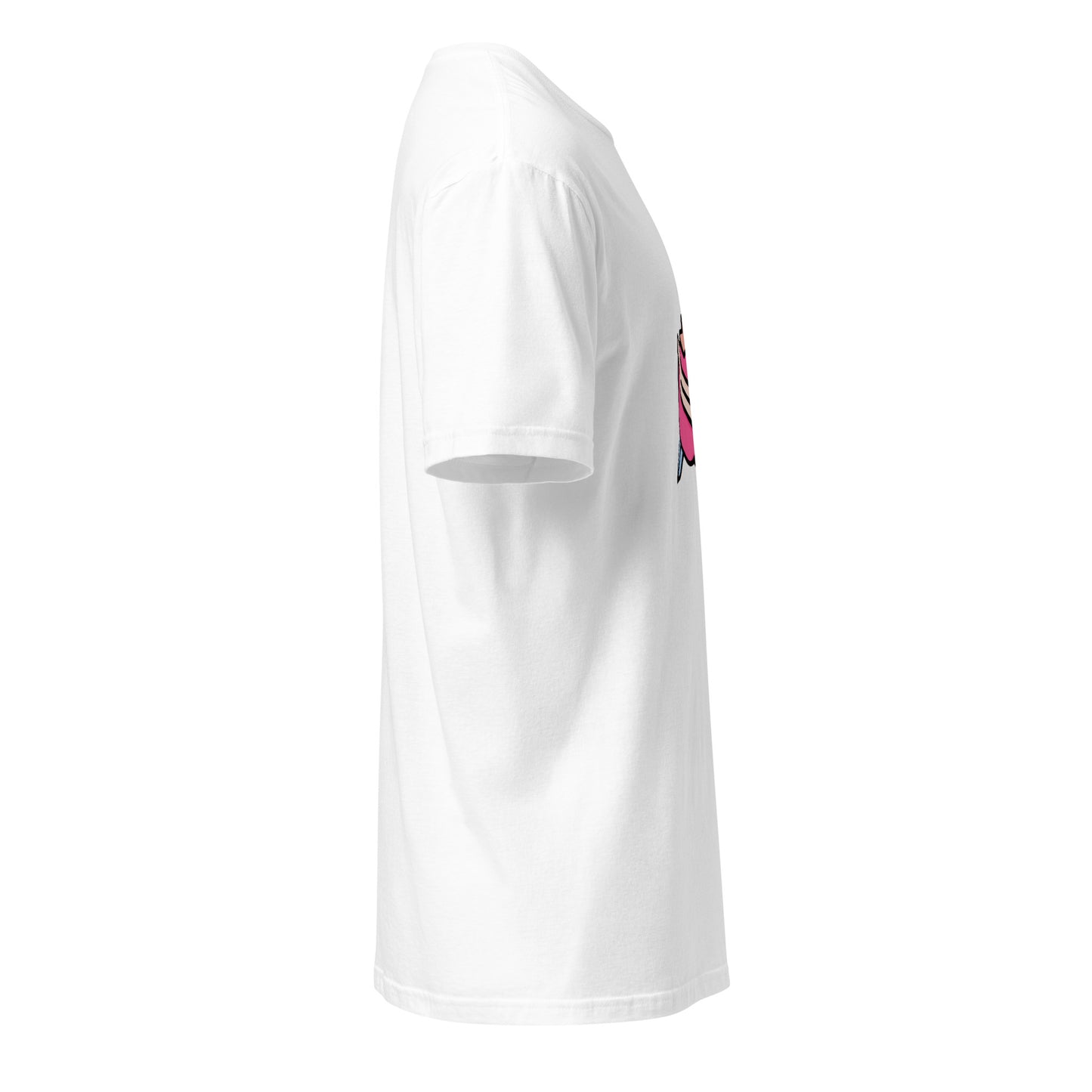 Heart & Dagger - Tattoo-Inspired Art - Short-Sleeve Unisex T-Shirt - Graphic Tee - White - Right side