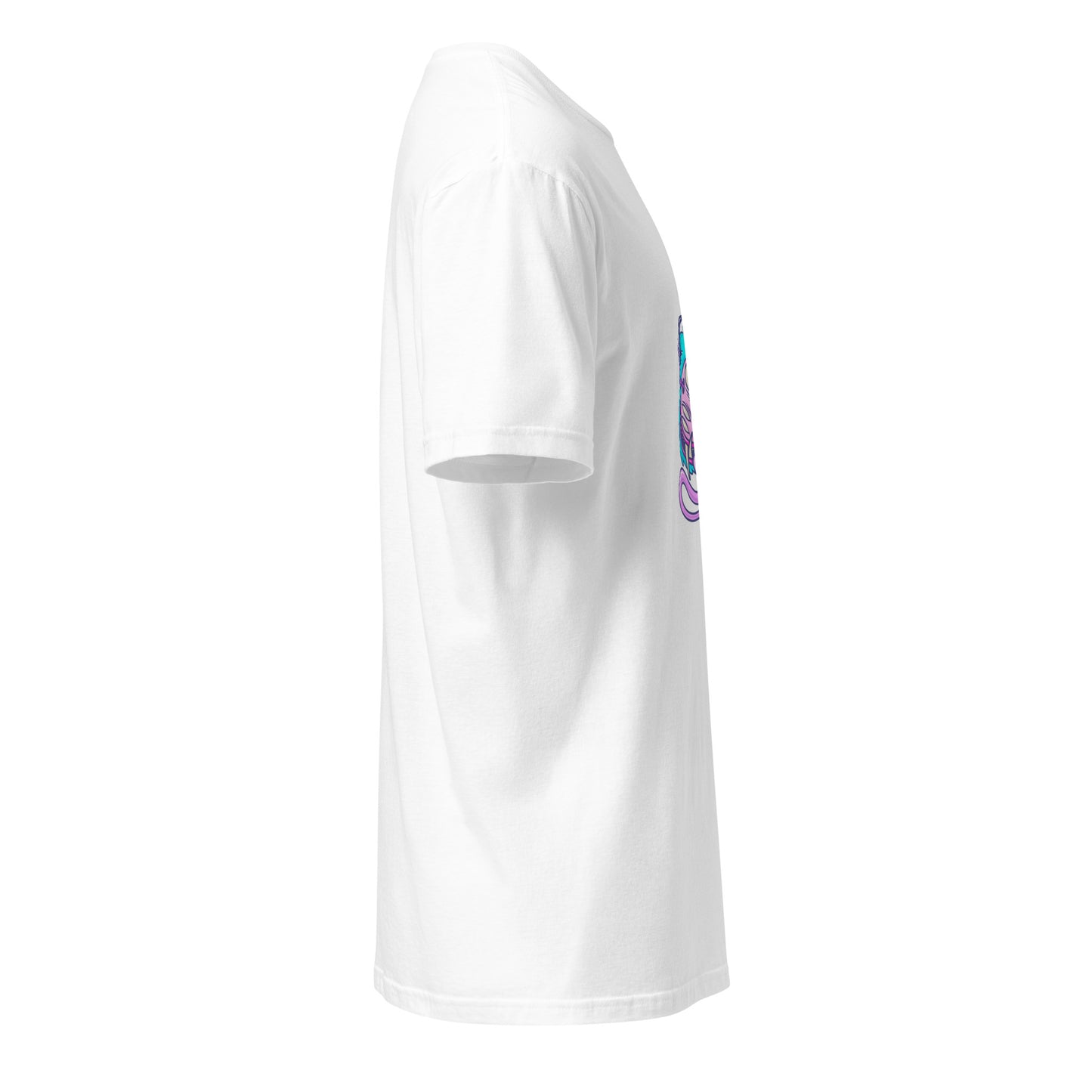 Monsta 2 - Urban Monsta Collection - Short-Sleeve Unisex T-Shirt - Graphic Tee - White - Right side