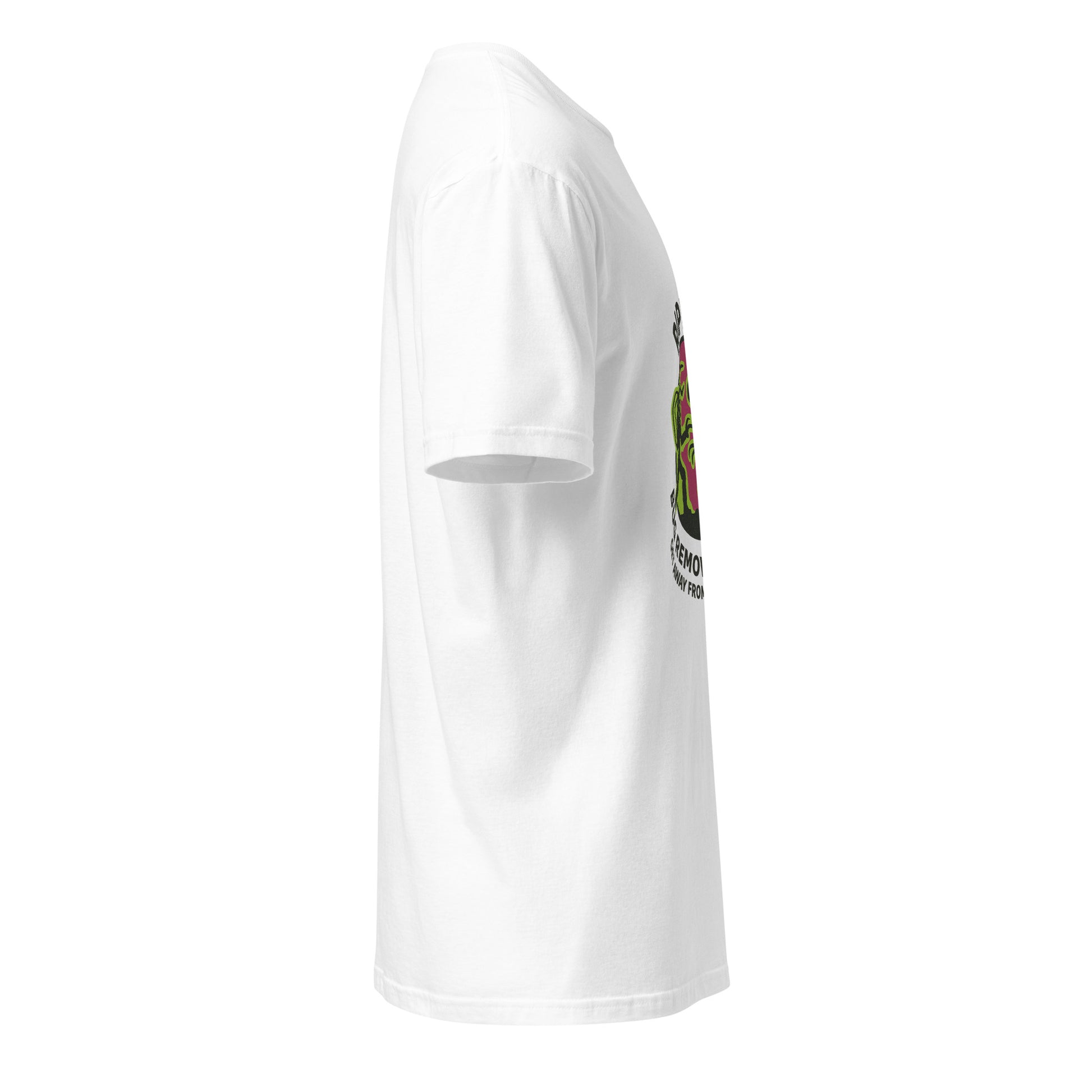 Ripley’s Bug Removal Service – Sci-Fi Parody - Short-Sleeve Unisex T-Shirt - Graphic Tee - White - Right side