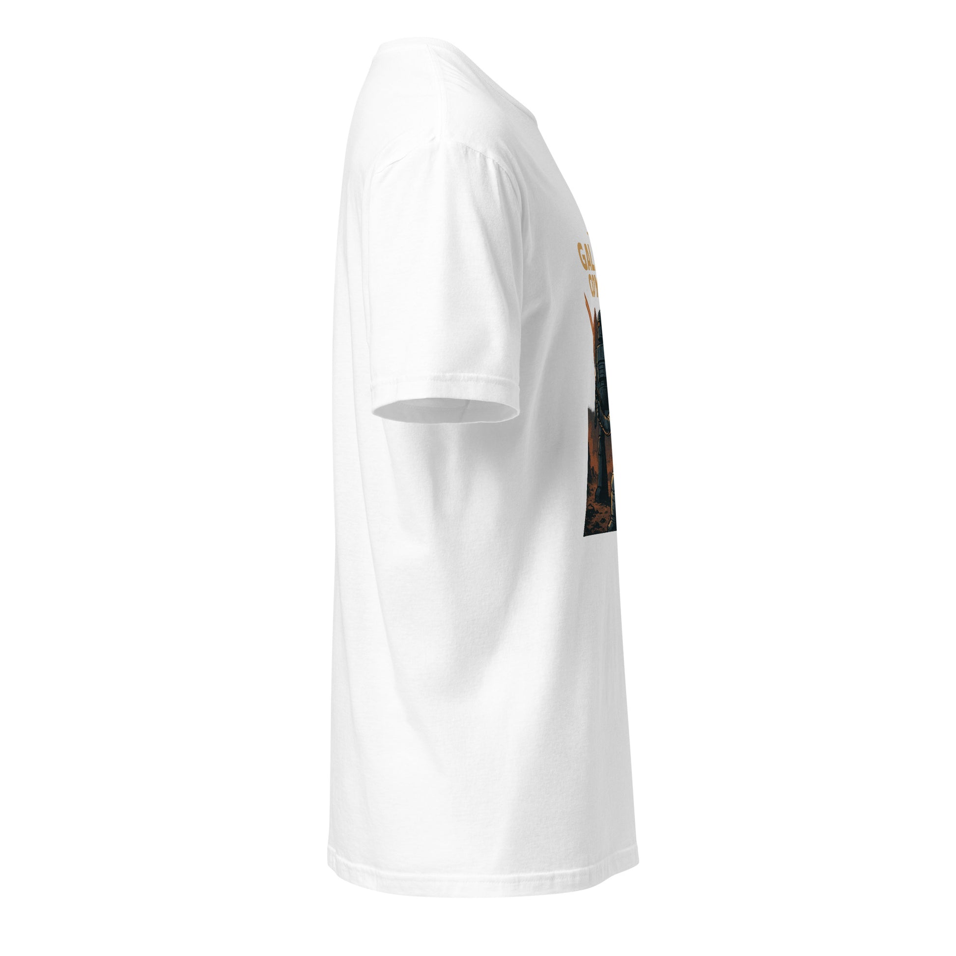 Galactic Odyssey - Sci-Fi Adventure - Short-Sleeve Unisex T-Shirt - Graphic Tee - White - Right side