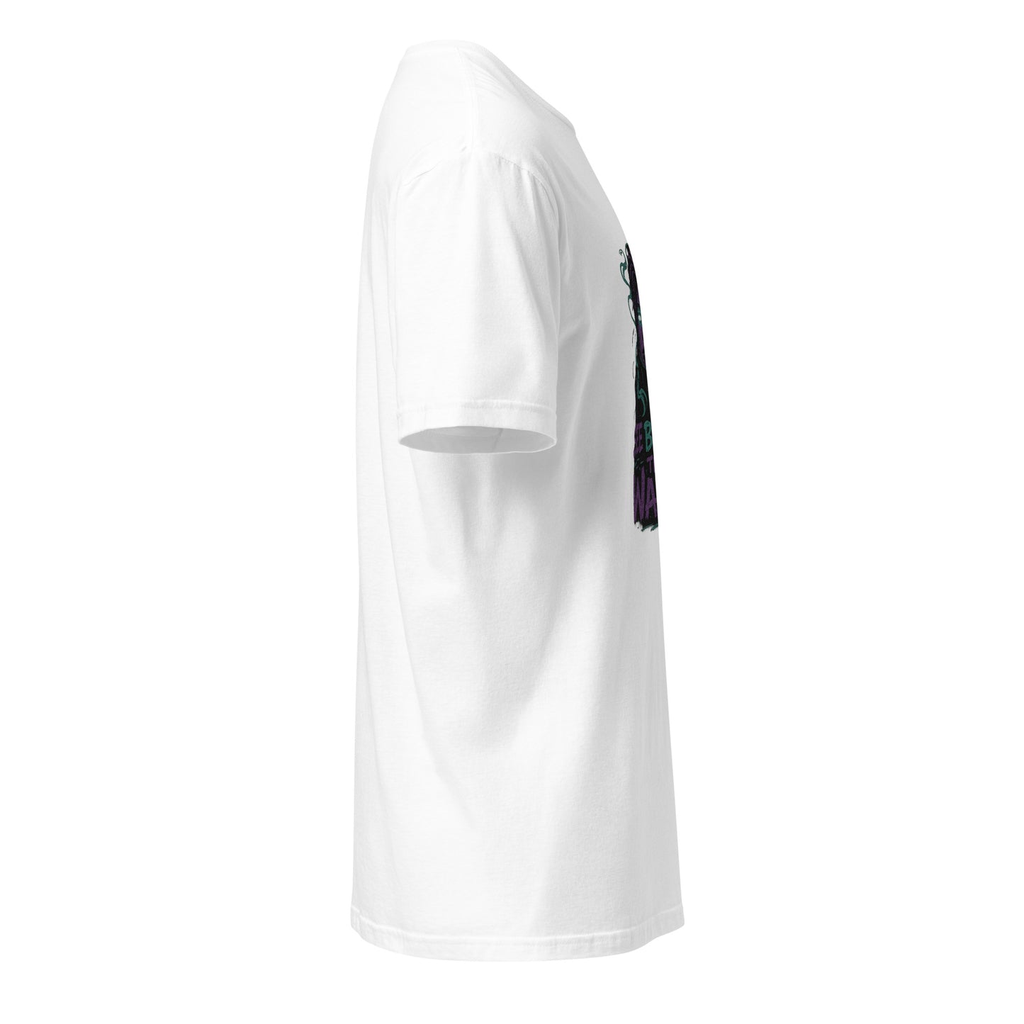 Alleyway Oracle – See Beyond the Walls - Short-Sleeve Unisex T-Shirt - Graphic Tee - White - Right side